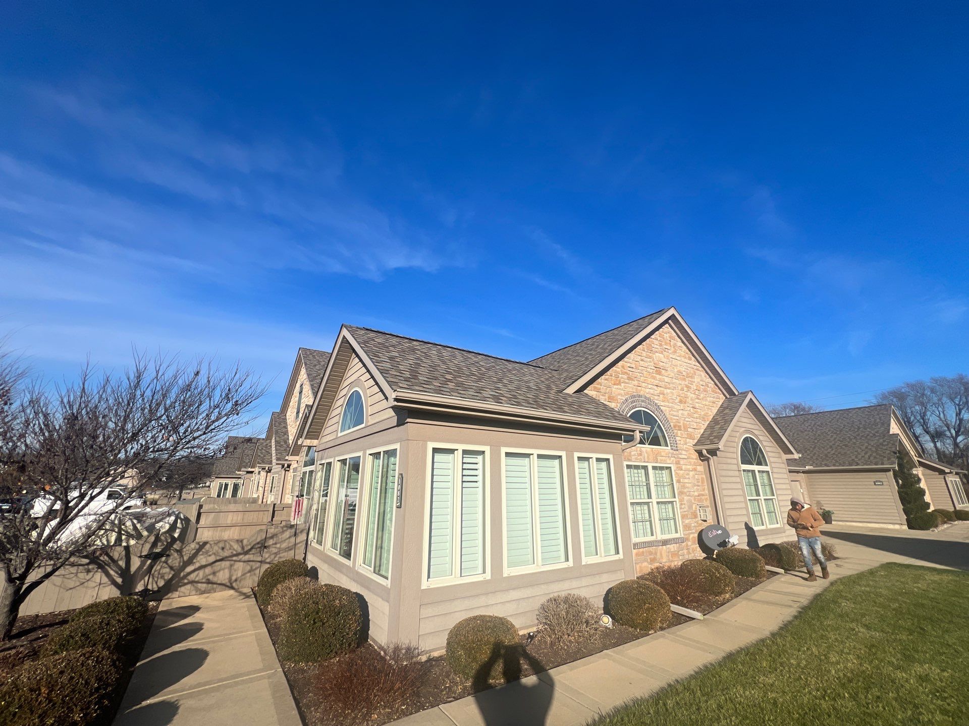 Installation of New Roof by H&F Exteriors