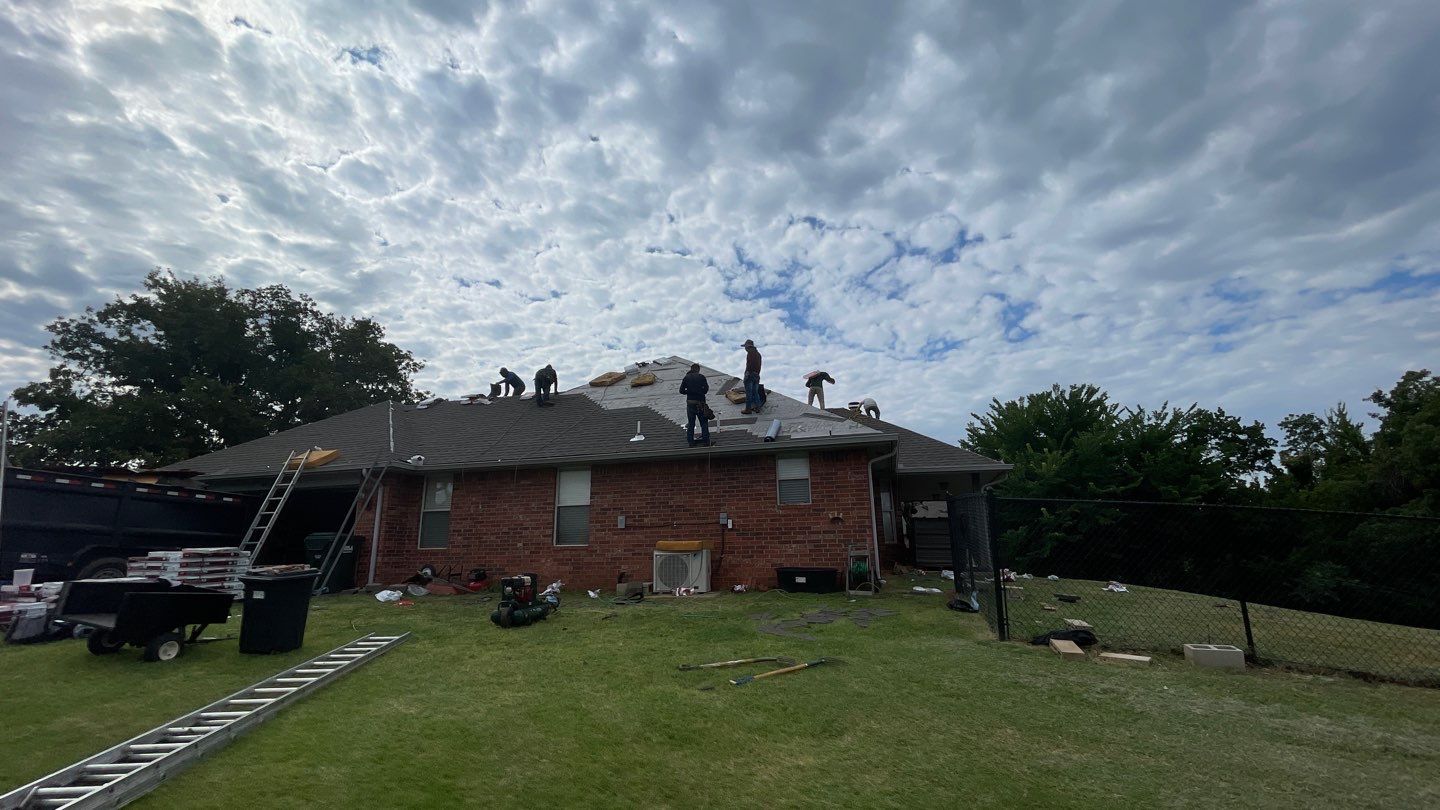 Residential Roofing Installation using GAF Natural Shadow  by A & H Roofing and Contracting