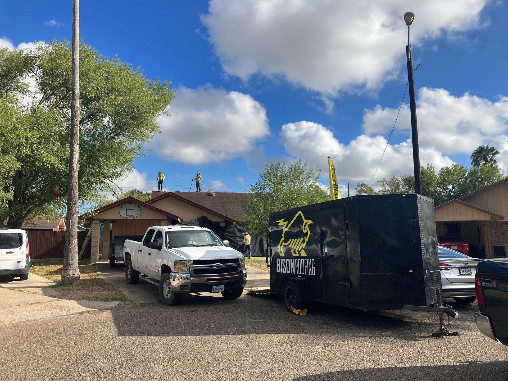 Alamo Roof Project by Bison Roofing  