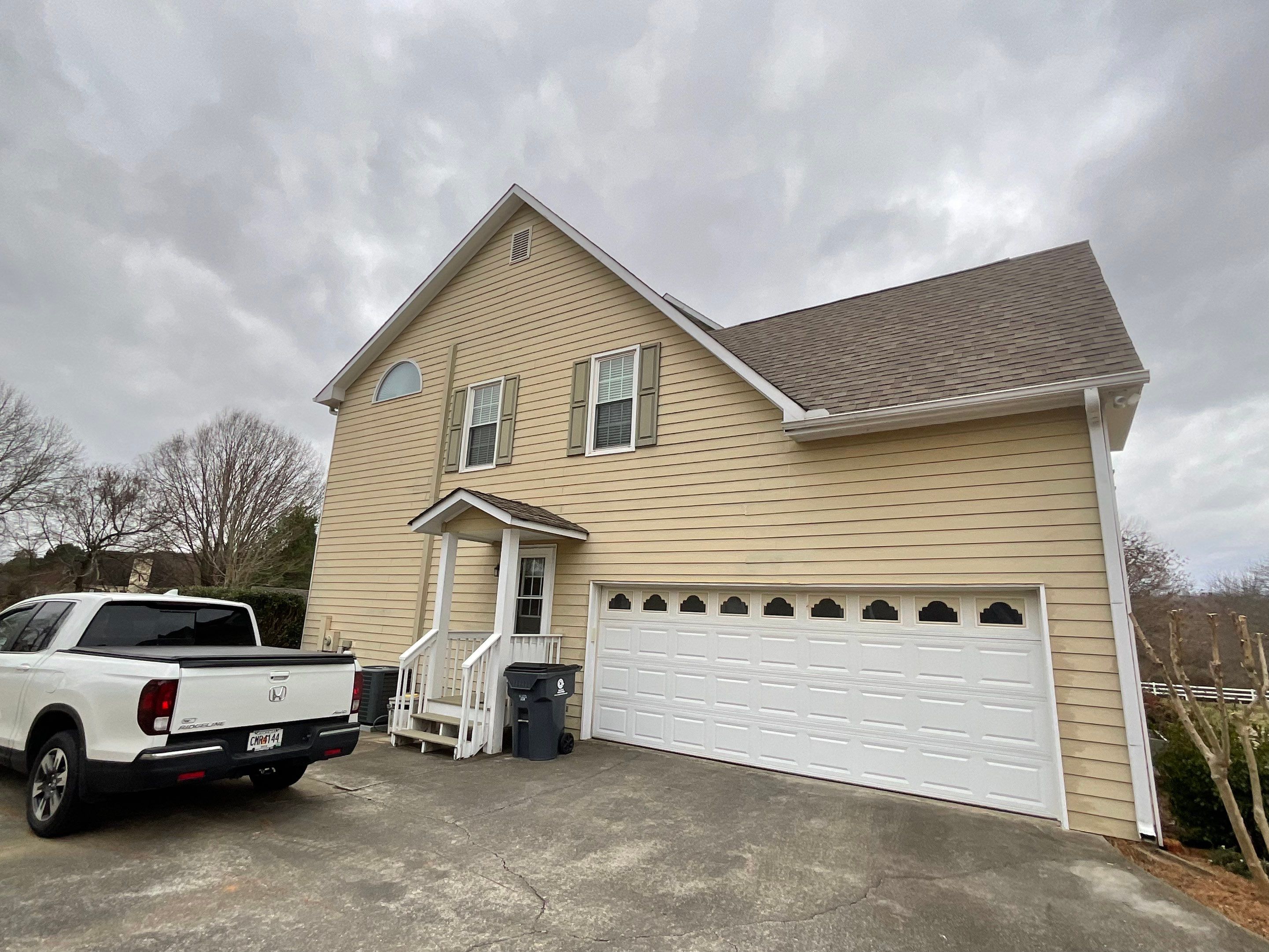 Exterior Siding and Trim Painting Project in Cartersville by Swift Home Renovations