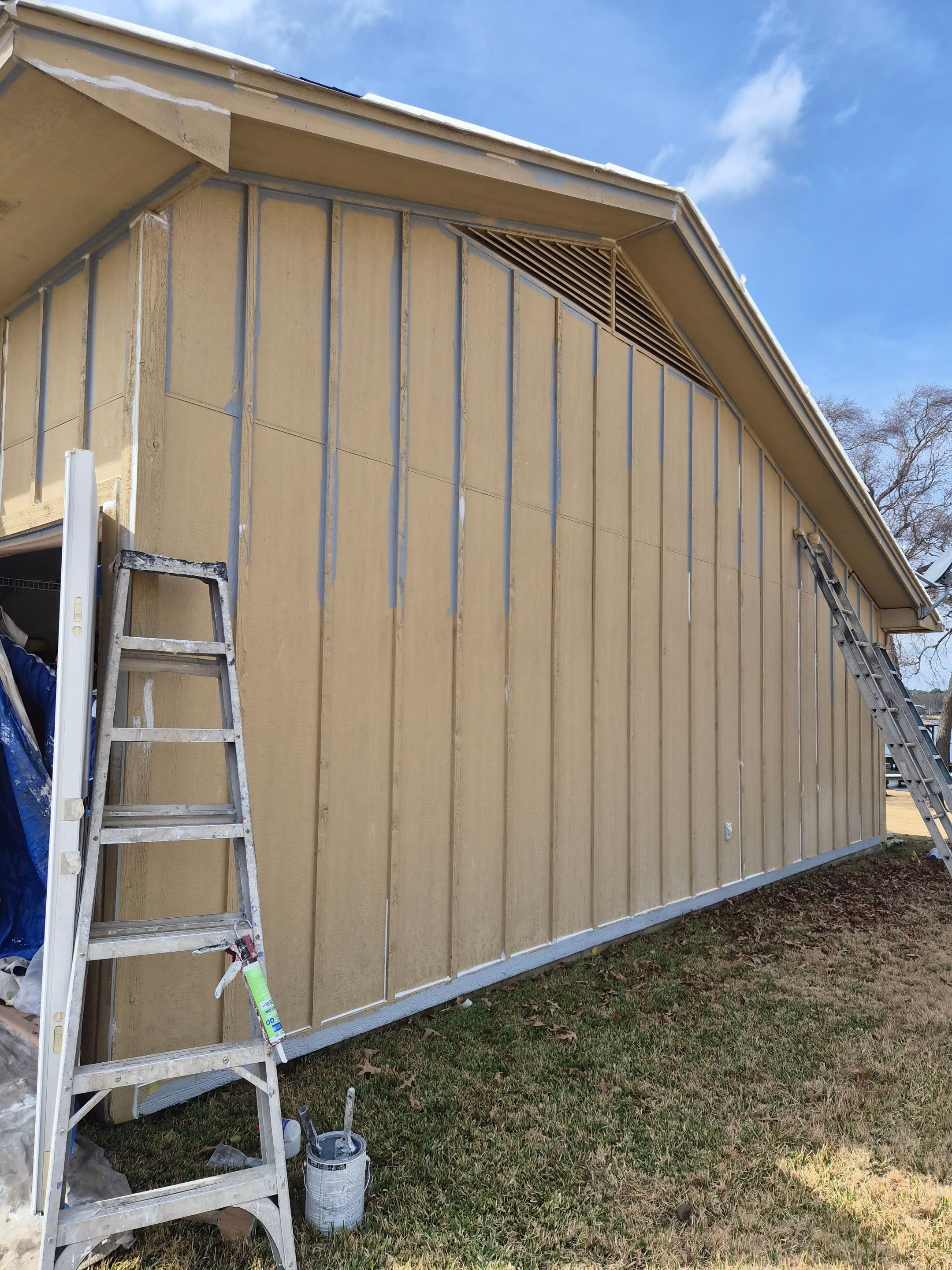 Exterior Painting & Deck Restoration in Chandler, TX by Quality Coats Painting