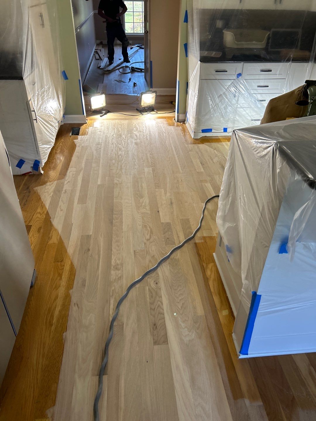Hardwood Installation and Refinish by Footprints Floors of Nashville