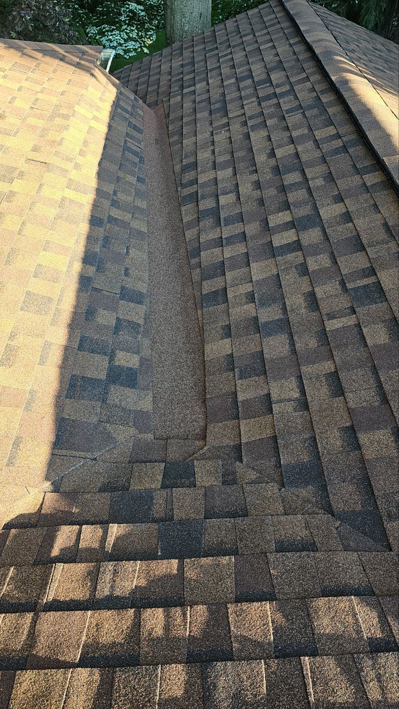 Atlas Pinnacle, Color, Burnt Hickory, Drip Edge, Color, Royal Brown by Eagle Eye Roofing