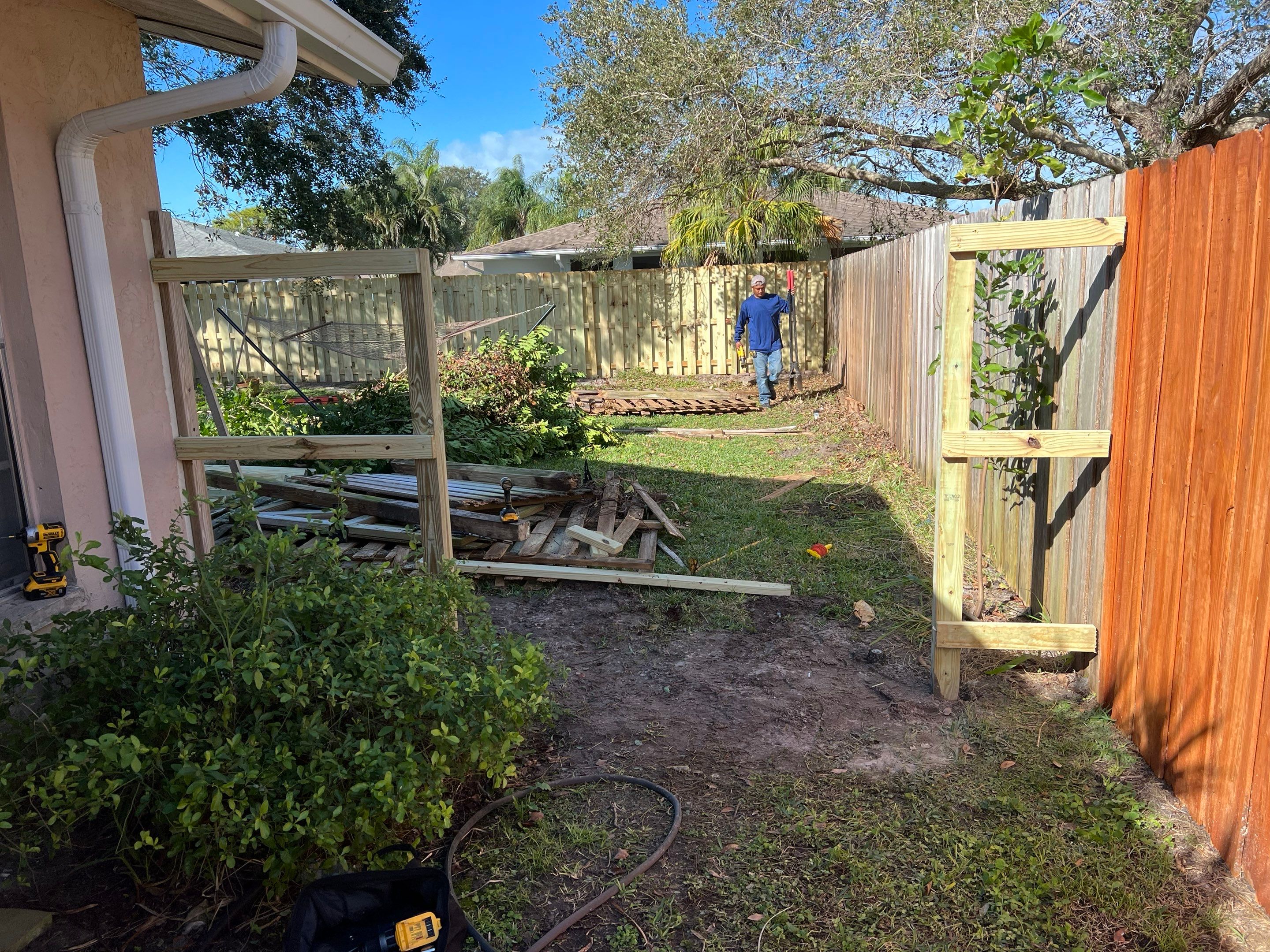 Venice, FL 6 ft. Tall Treated Board on Board Privacy Fence  by Asap fence and gates, LLC