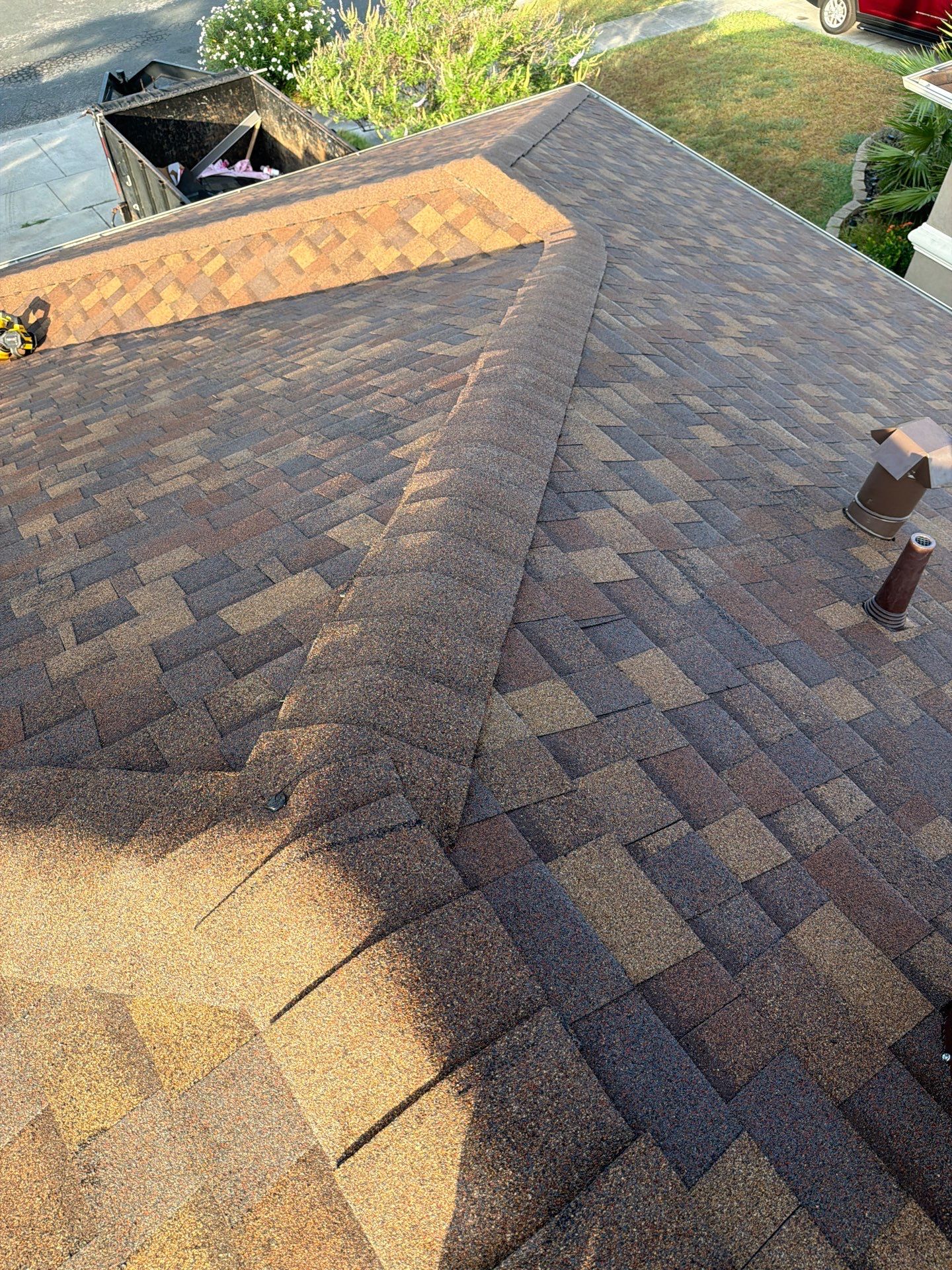 New Roof with better Ventilation  by Bayfront Roofing and Construction