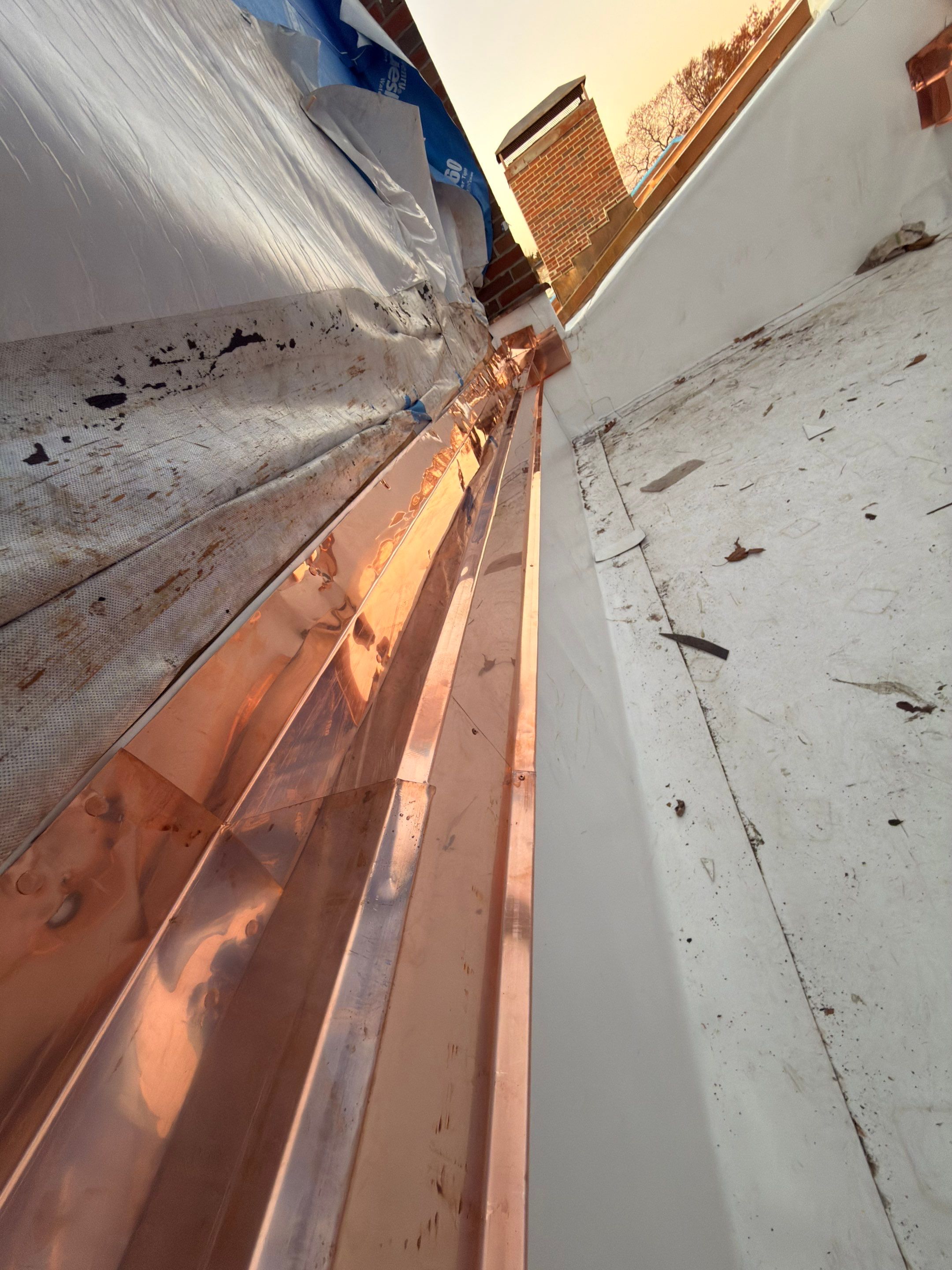 Copper Work - Cabot Estates Condos - Jamaica Plains, MA  by Rinaldi Roofing 