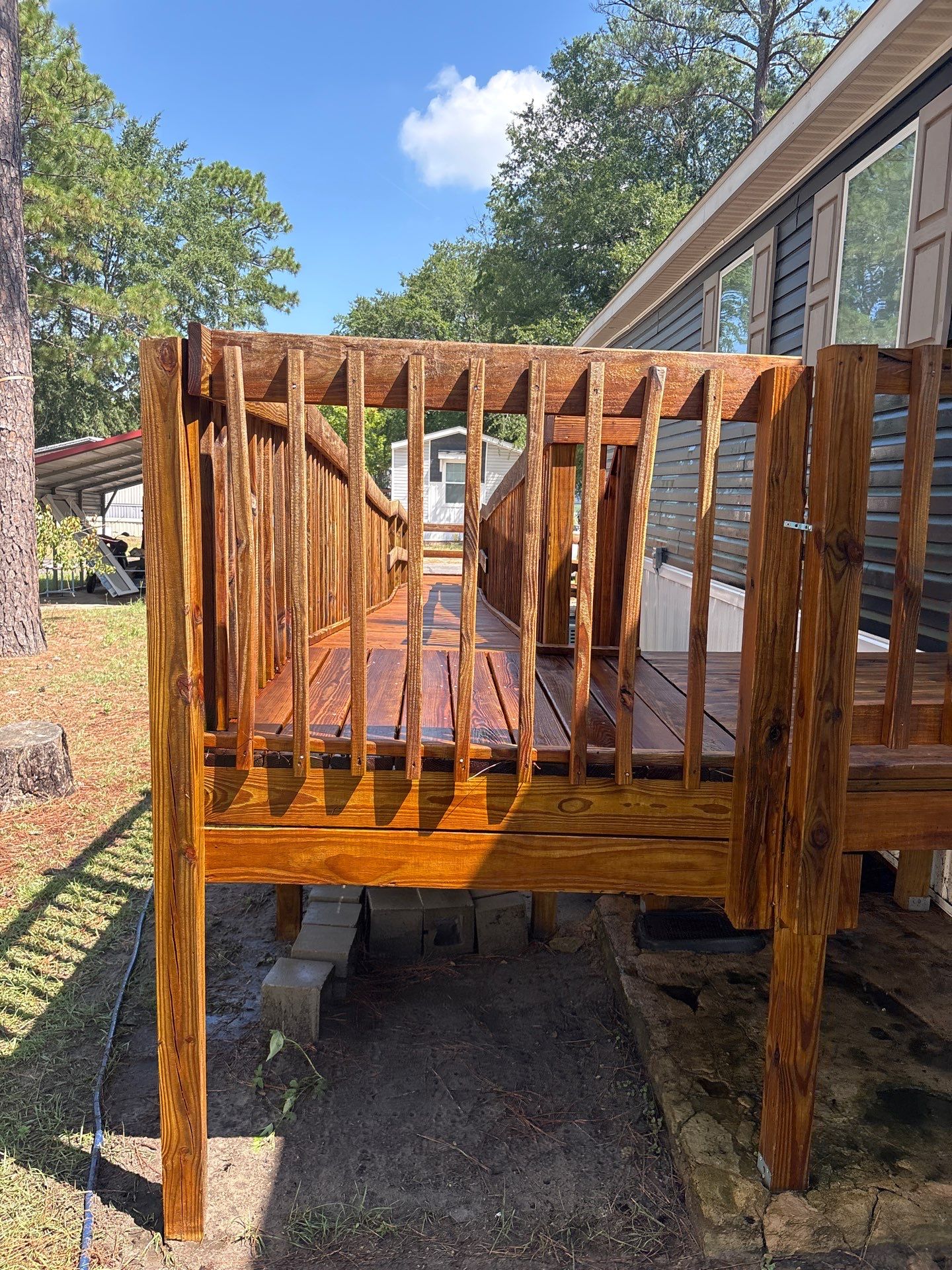 Deck using Wood Sealant by DuraSeal
