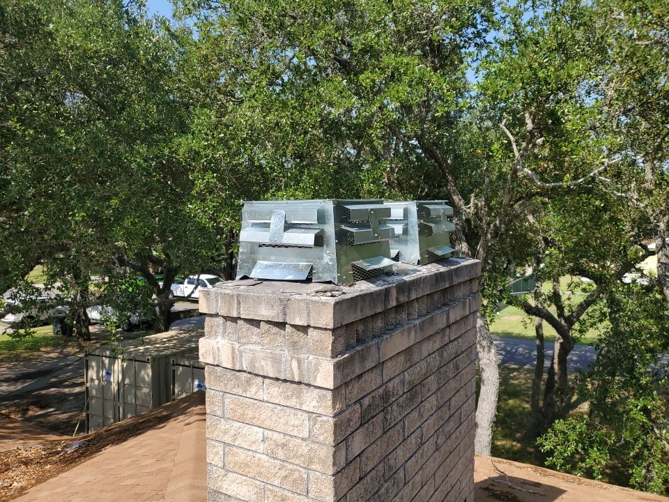 Spark Arrestors Replacement on Duplex by Lighthouse Roofing