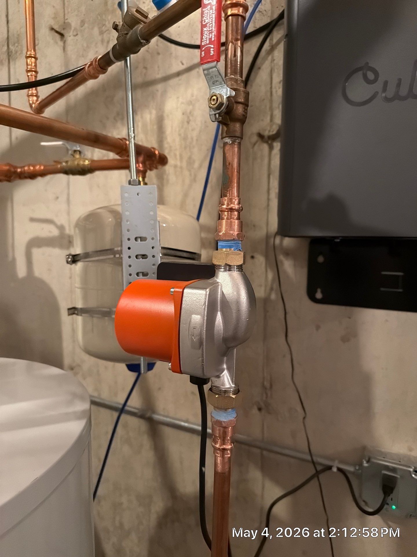 Hot Water Recirculating Pump & Thermal Expansion Tank Installation – Lake Forest, IL | GSHA Services, LTD by GSHA Services LTD