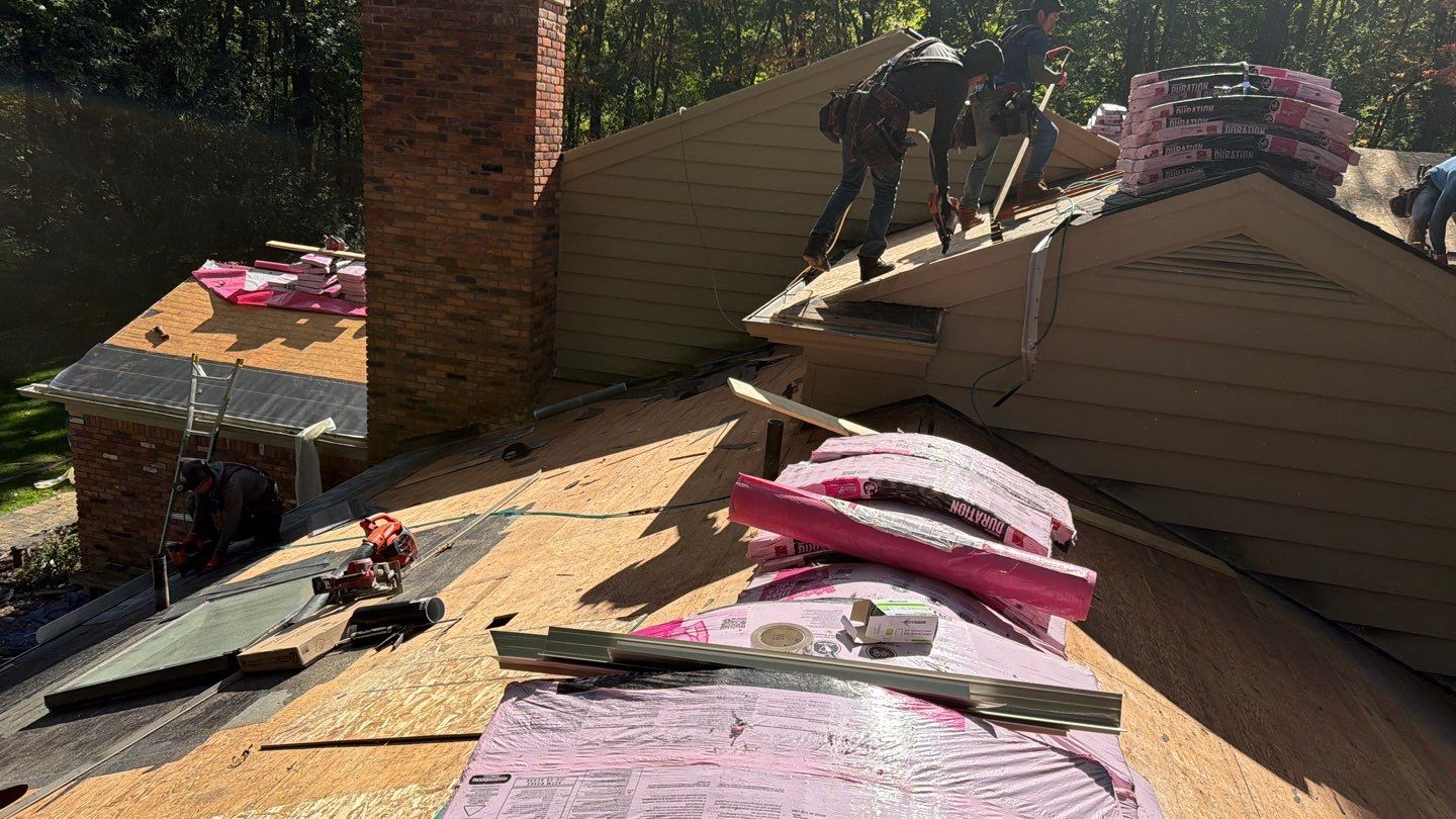 Roof Replacement using Owens Corning Slatestone Gray by 180 Contractors