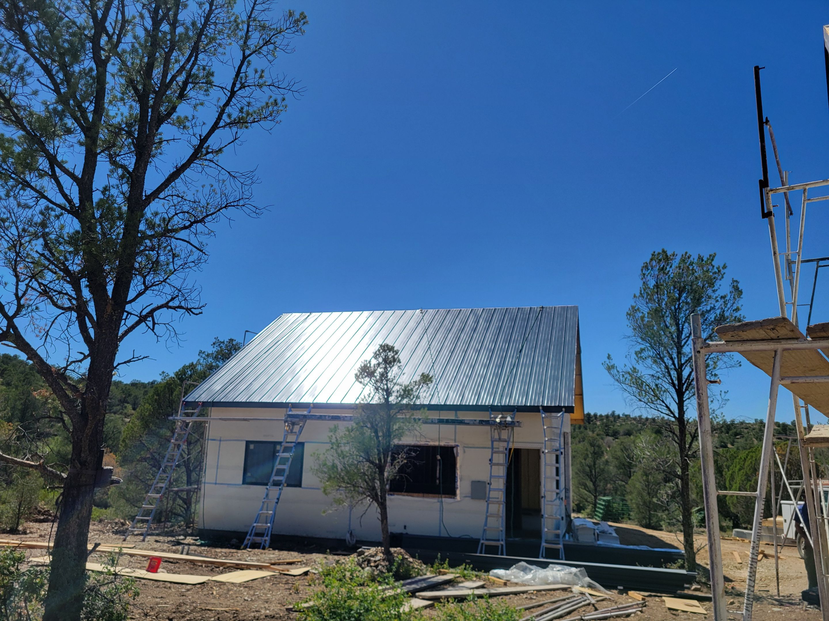 Prescott Standing Seam Metal Roof Installation by Badger Roofing