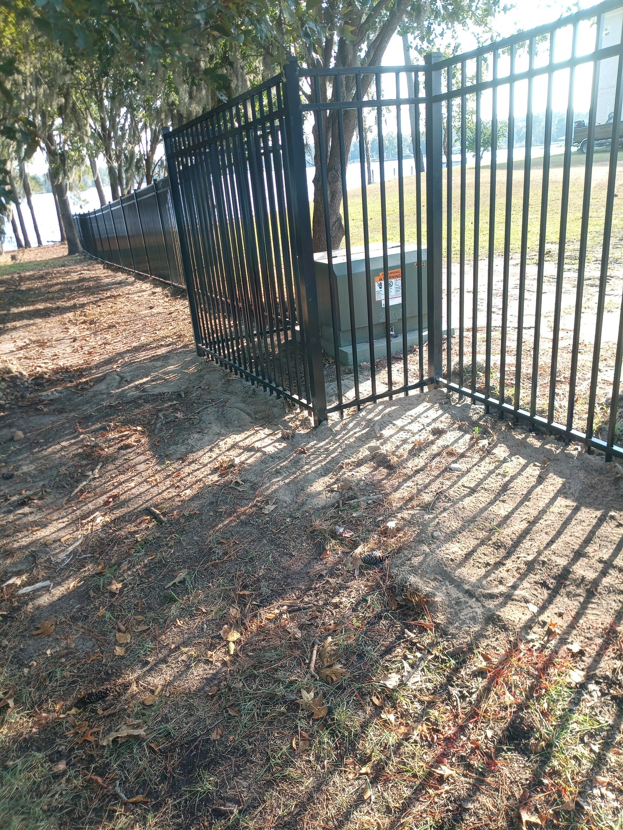 Sterling Aluminum Project in Chocowinity by Superior Fence and Rail