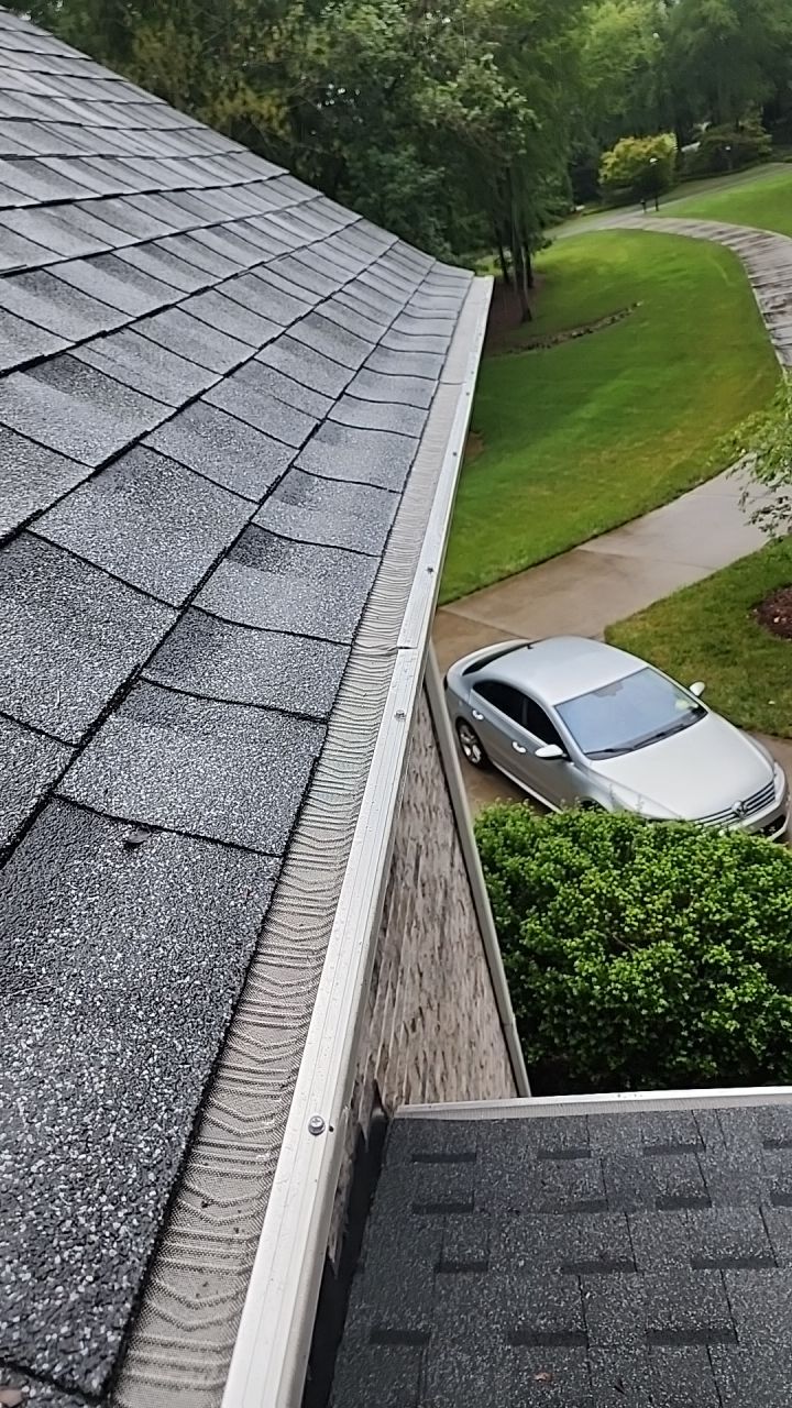Gutter guard instalation  by G&H Home Tech Pros LLC