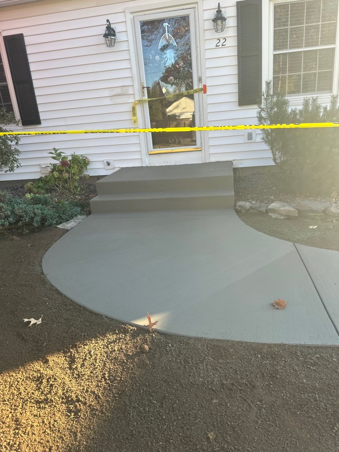 Broom Finish Walkway  by NG Masonry & Construction LLC