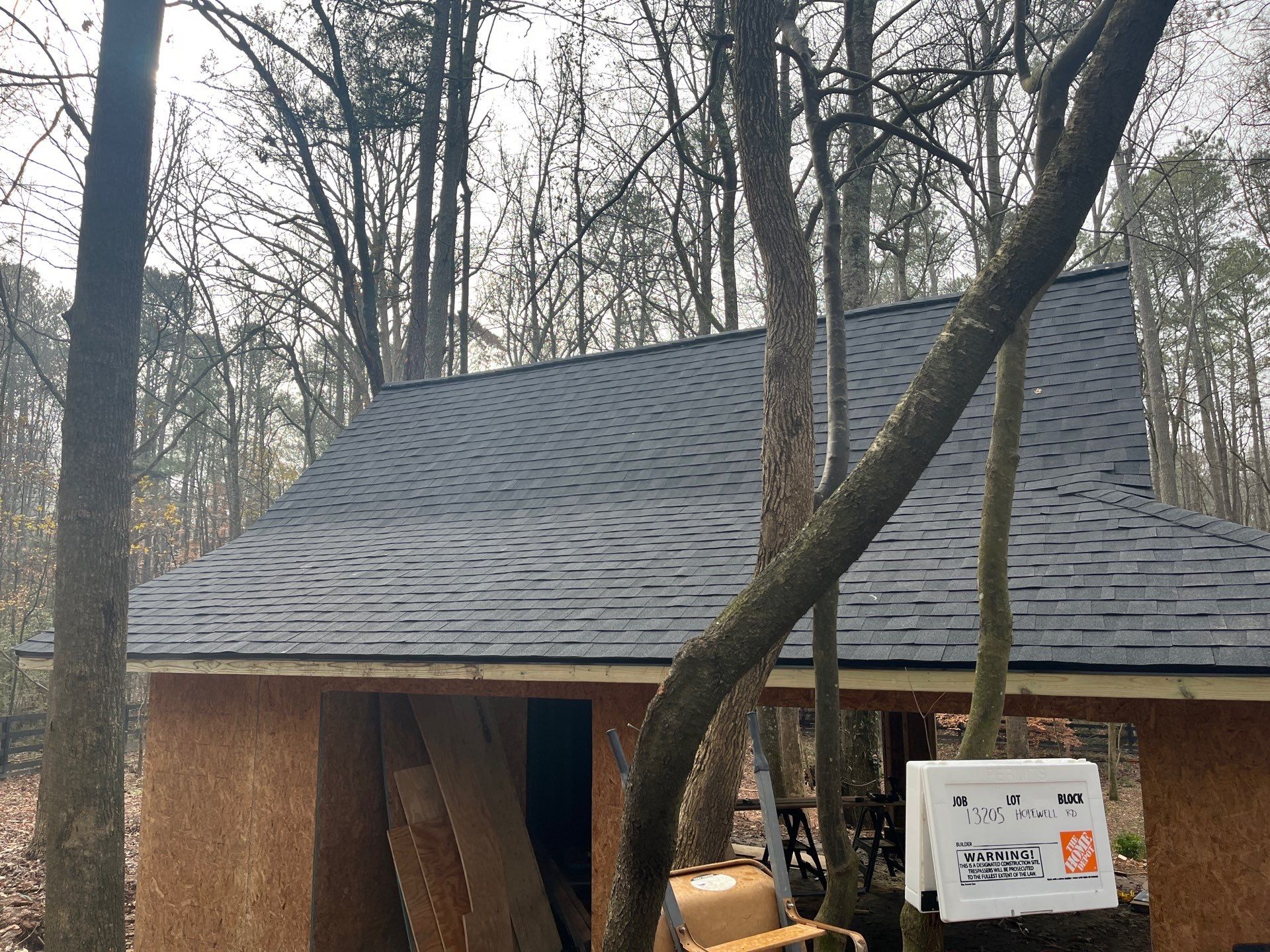 Alpharetta, GA Roof Replacement CertainTeed Landmark Charcoal Black by Reset Roofing