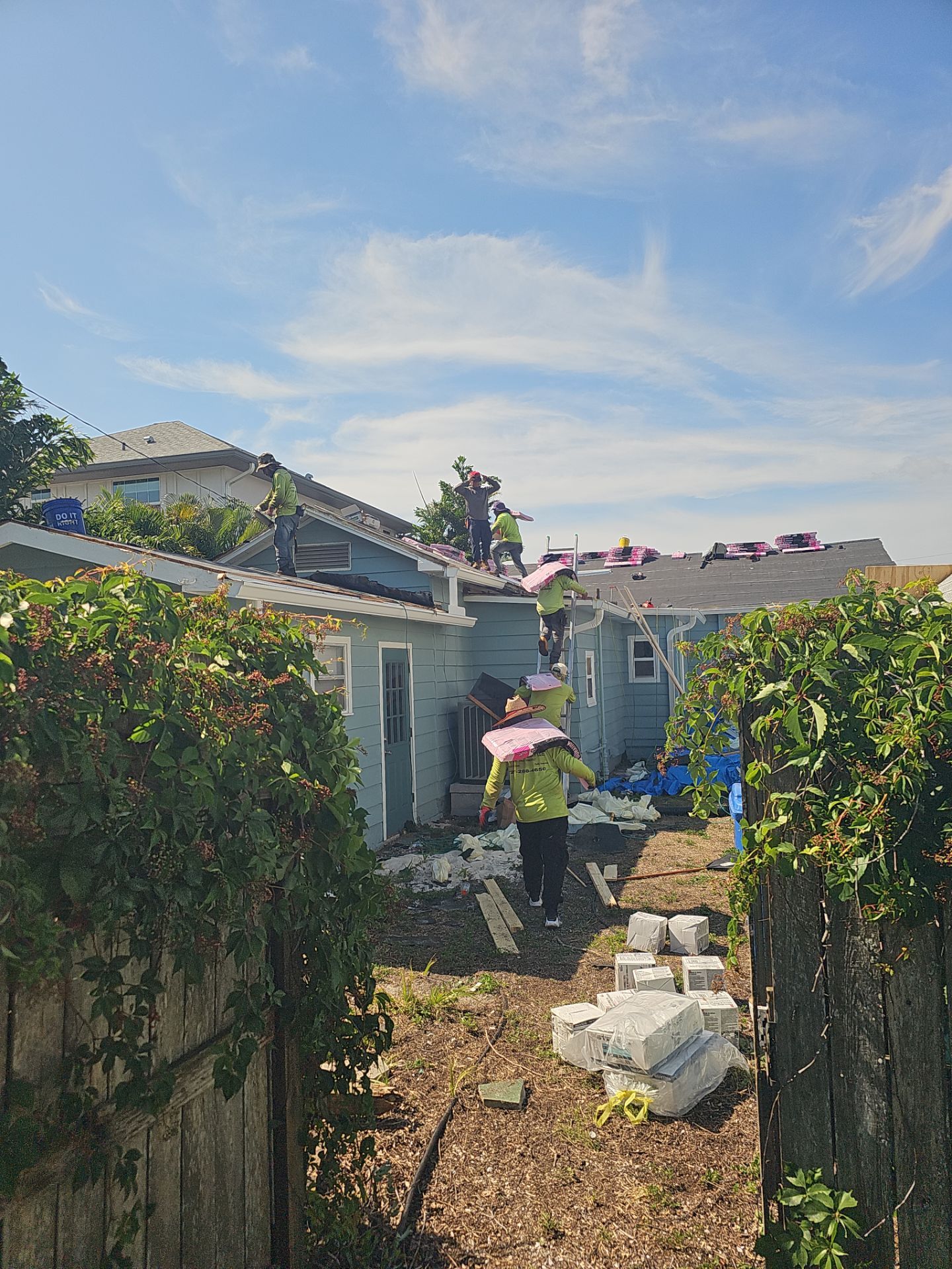 Project in St. Petersburg 33713 by Mitchell Roofing Company LLC 