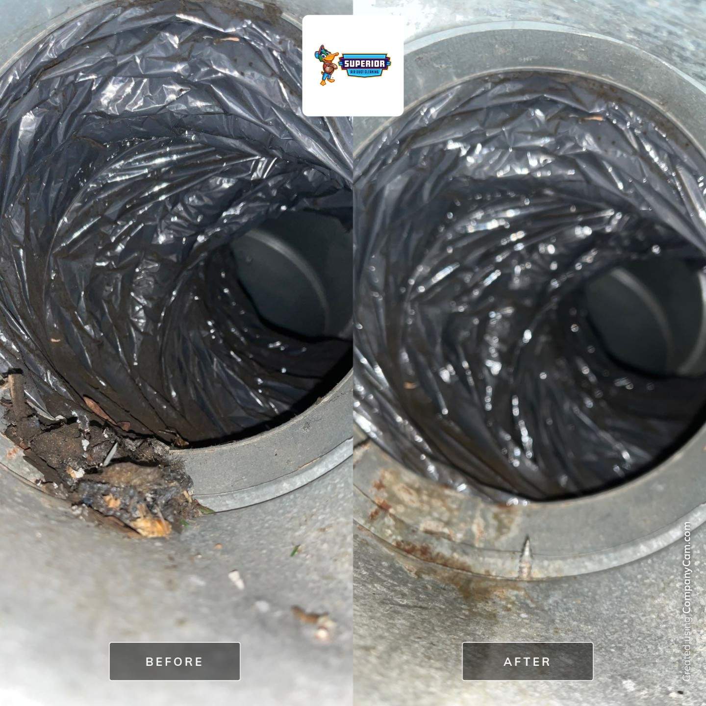 Air Duct Cleaning With a Vacuum Truck in Oakdale, PA by Superior Air Duct Cleaning