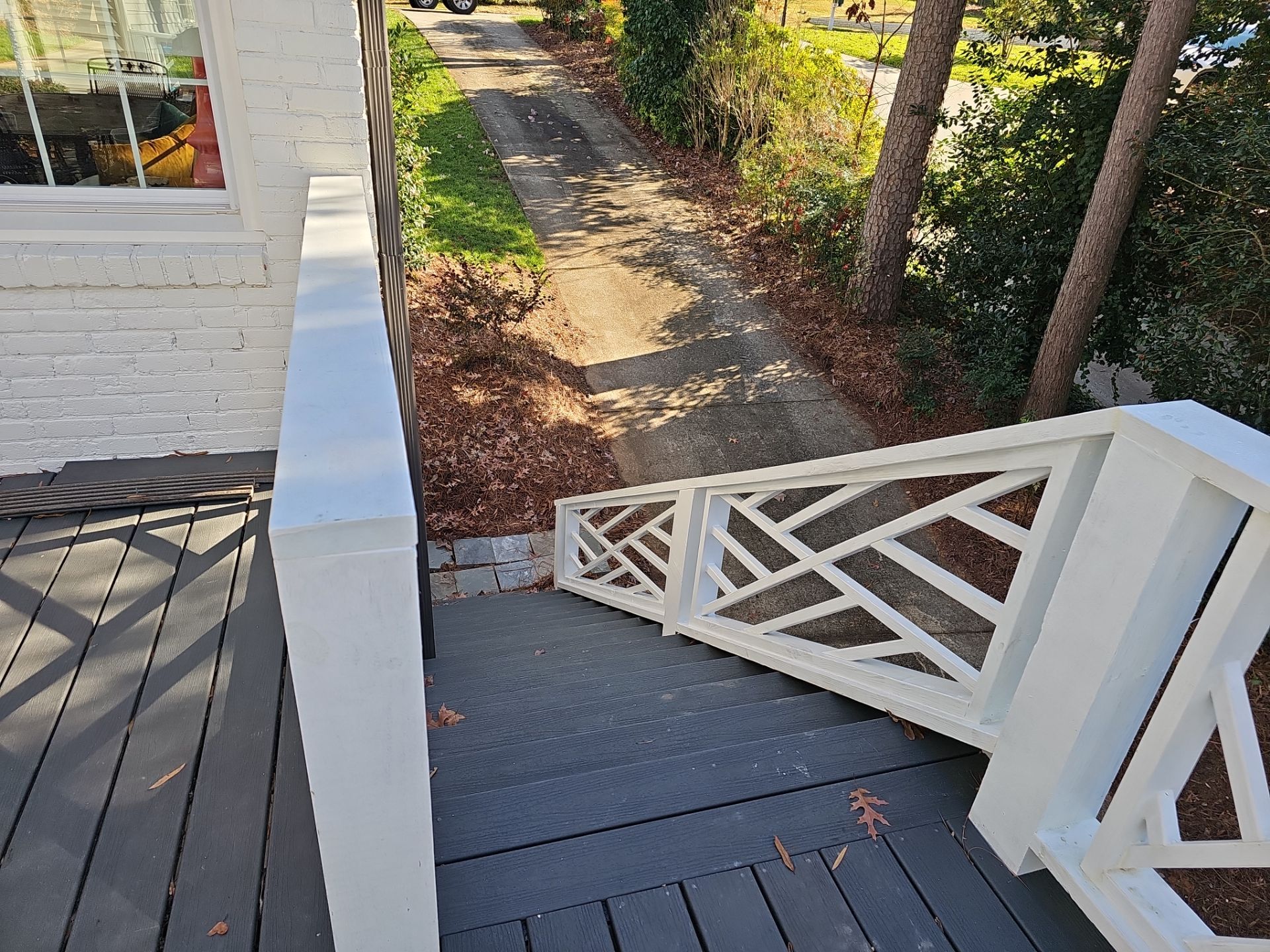 Custom Railings, Deck Support Installation, and Professional Deck Painting by Billy Weatherspoon Contractor