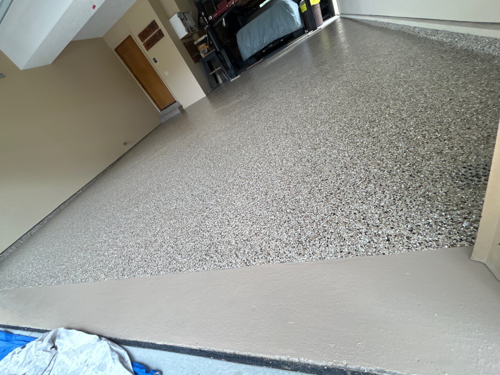 Baja Beige we by Granite Garage Floors