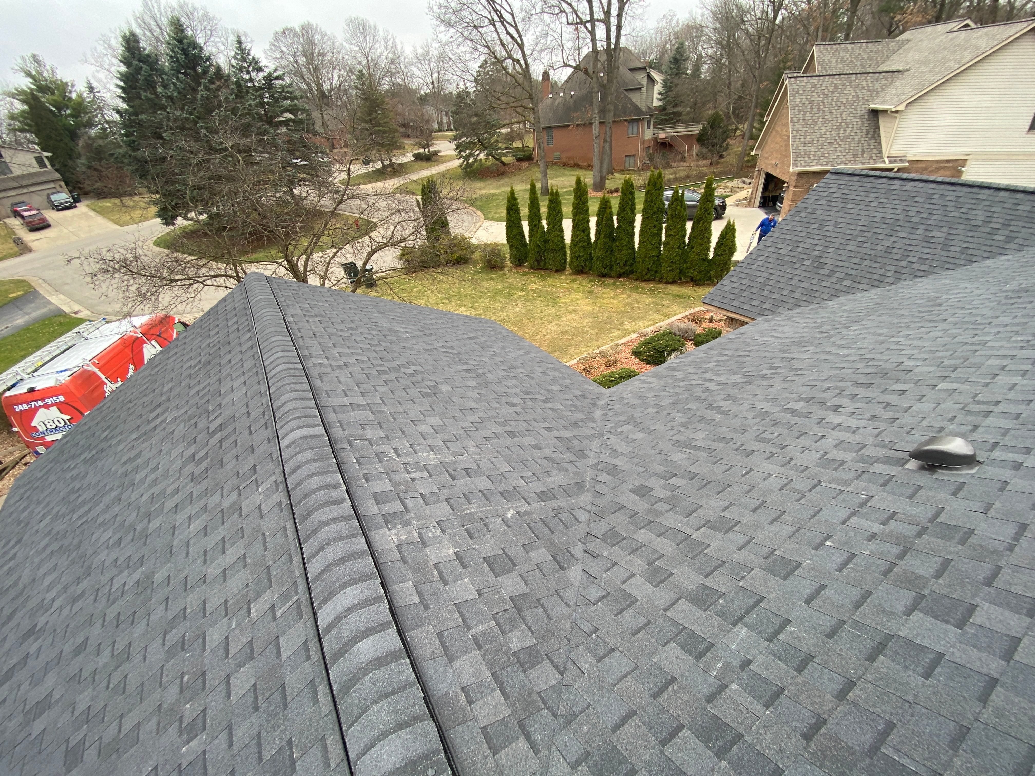 Roof Replacement using CertainTeed Landmark by 180 Contractors
