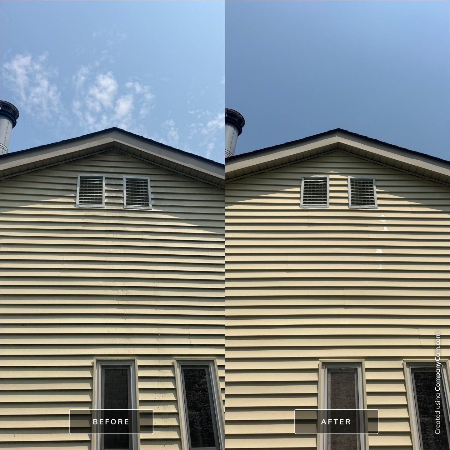 Project in Schaumburg by Simmons Power & Soft Washing