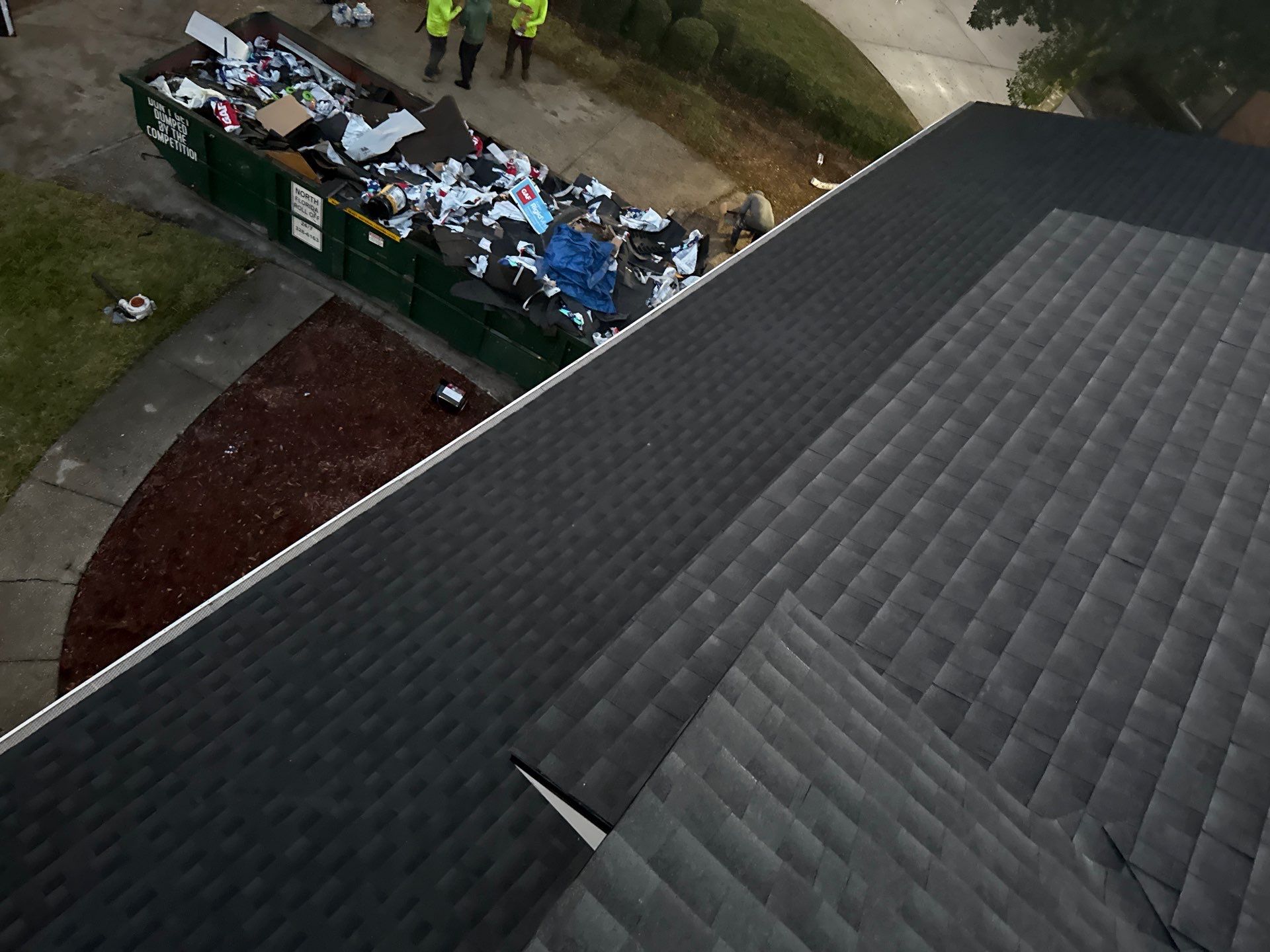 GAF Charcoal Architectural Shingle - Re-roof by Endless Summer Roofing Co.