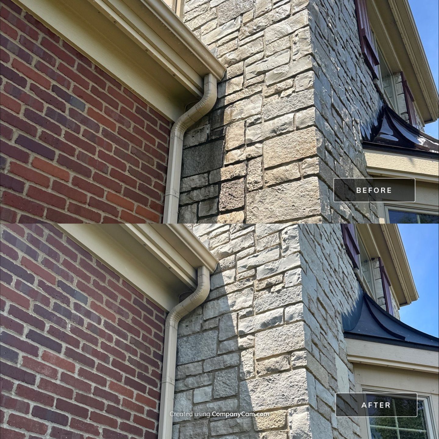 Project in Crystal Lake by Simmons Power & Soft Washing