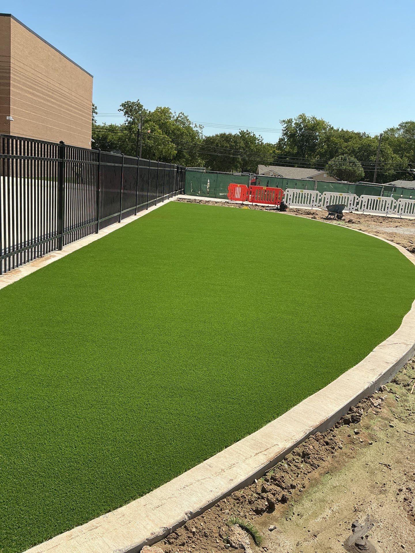 Project in Sherman by Turf Concepts