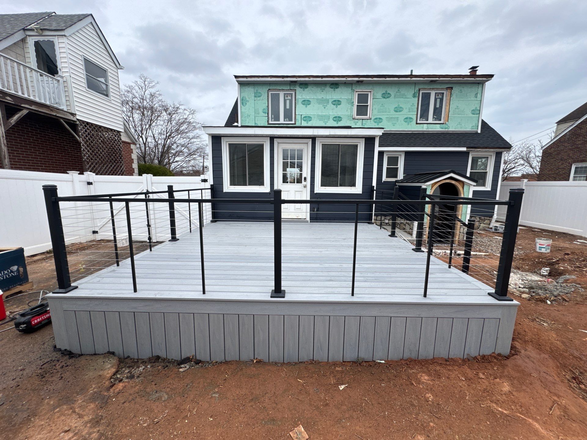 New Deck in Carteret, New Jersey by deck guardian