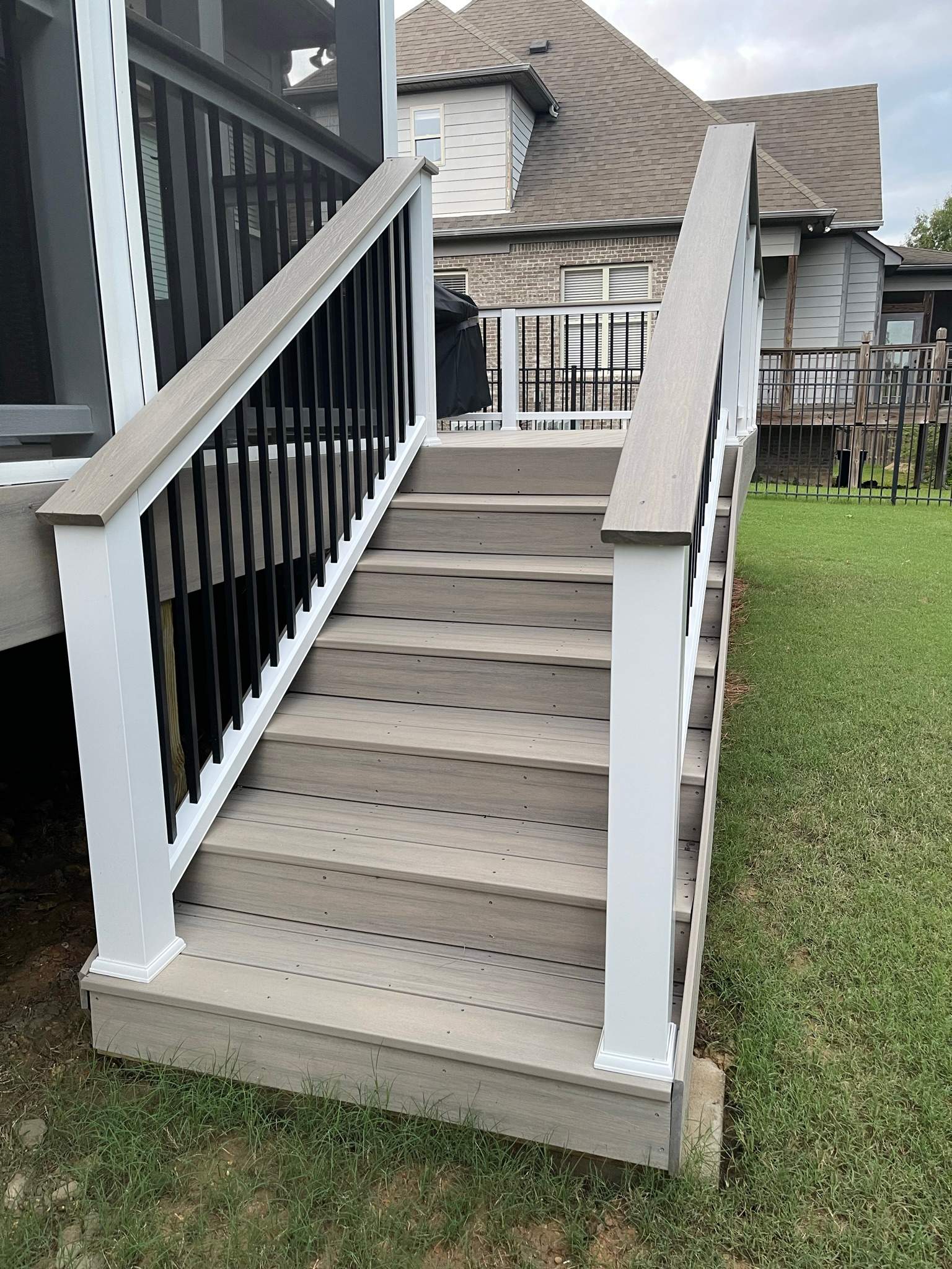 Tiffany Estates - Composite Deck Installation  by Pillar and Pine