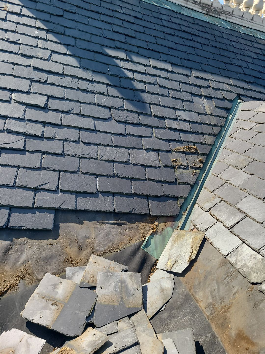 Lorton: EPDM Flat Roof with Partial Slate Replacement by RM Banning, Inc.