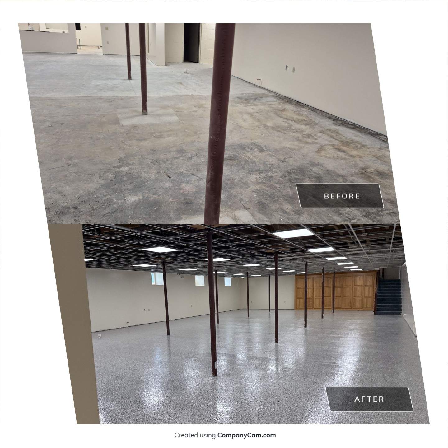 Project in Maple Rapids by Wise Coatings of Central Michigan