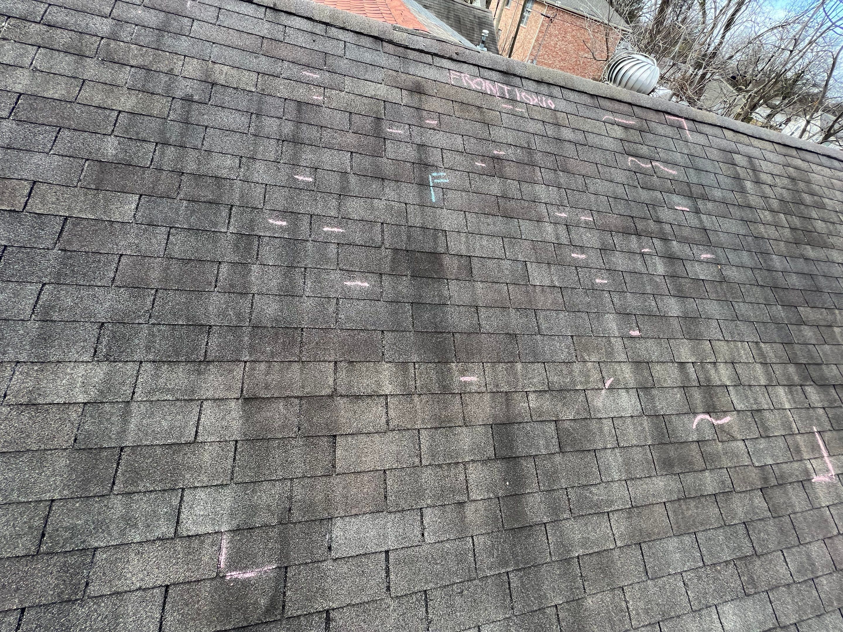 RojasRoof Damage by Spyder Roofing 