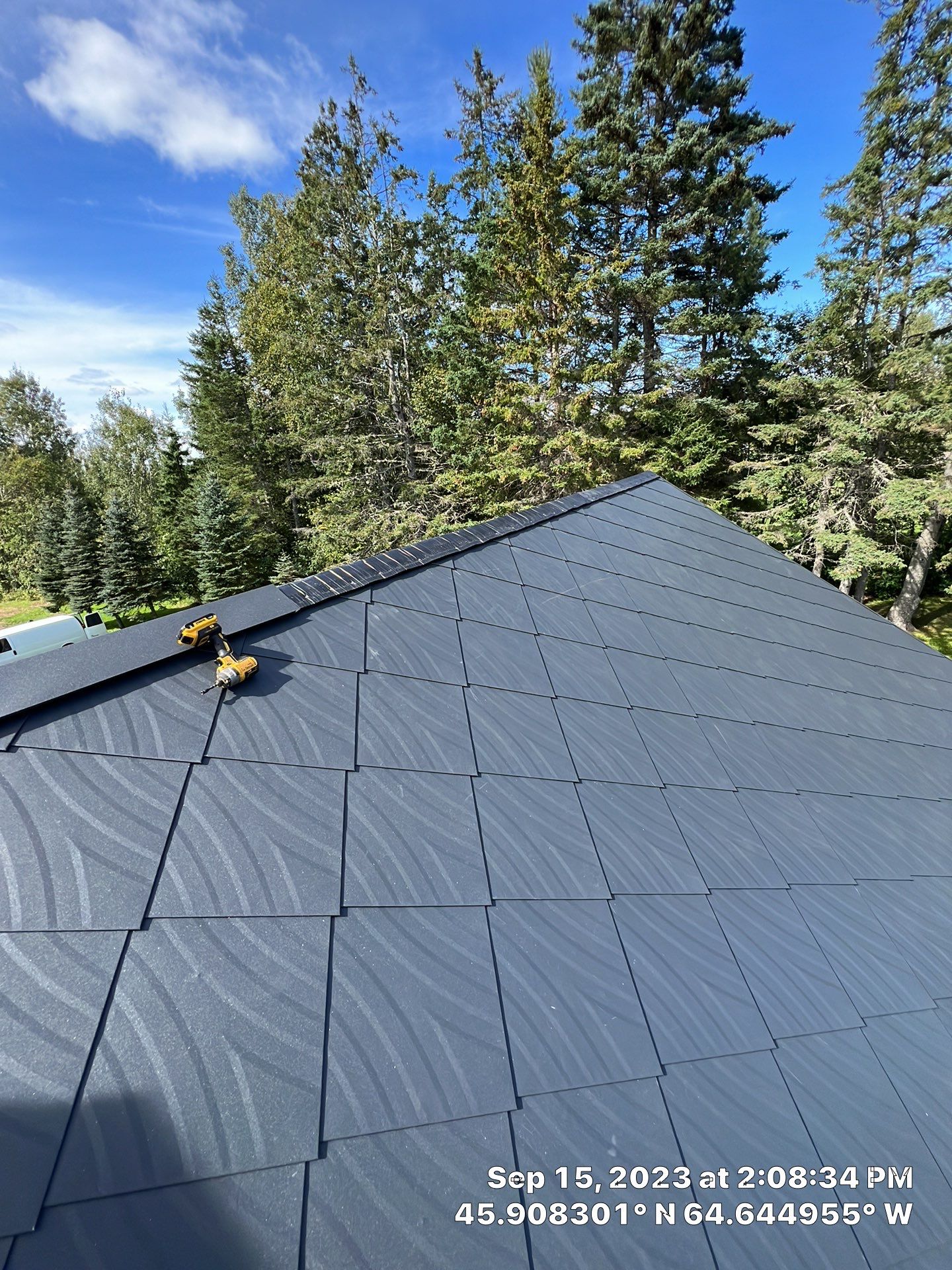 New Diamond Metal Roof by Bobby Built