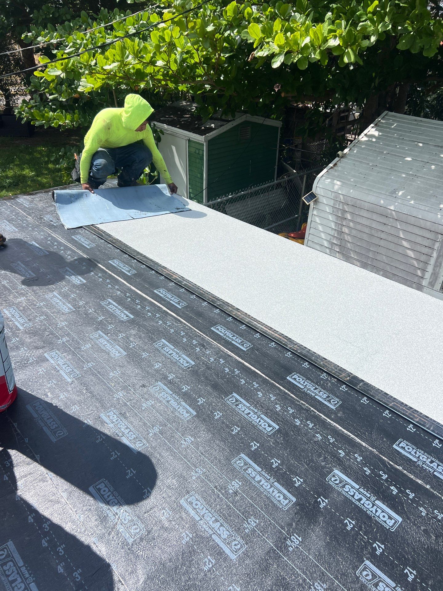 Beautiful Blue Shingle Re-Roof in Hollywood! by First Due Roofing
