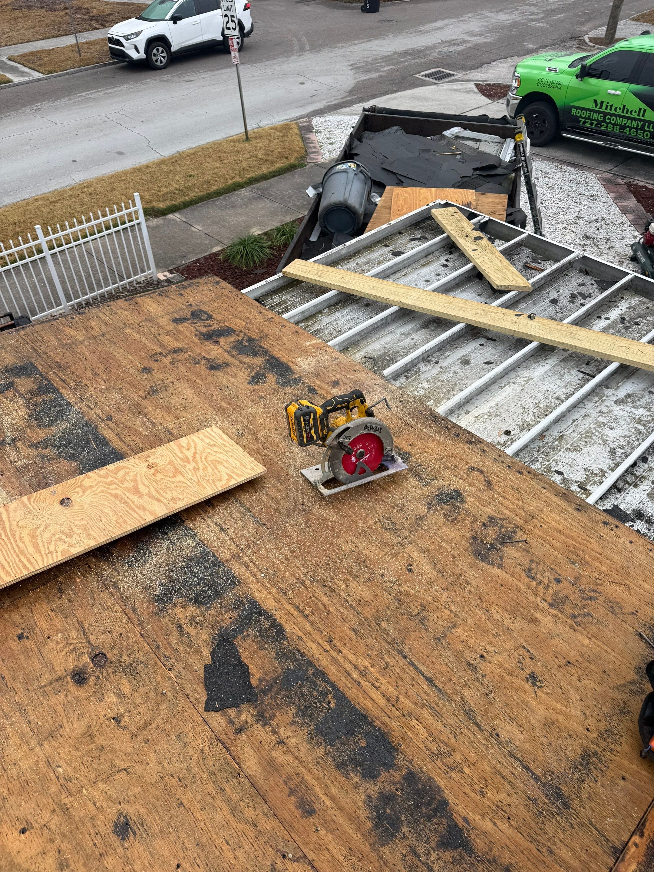 Project in St. Petersburg 33704 by Mitchell Roofing Company LLC