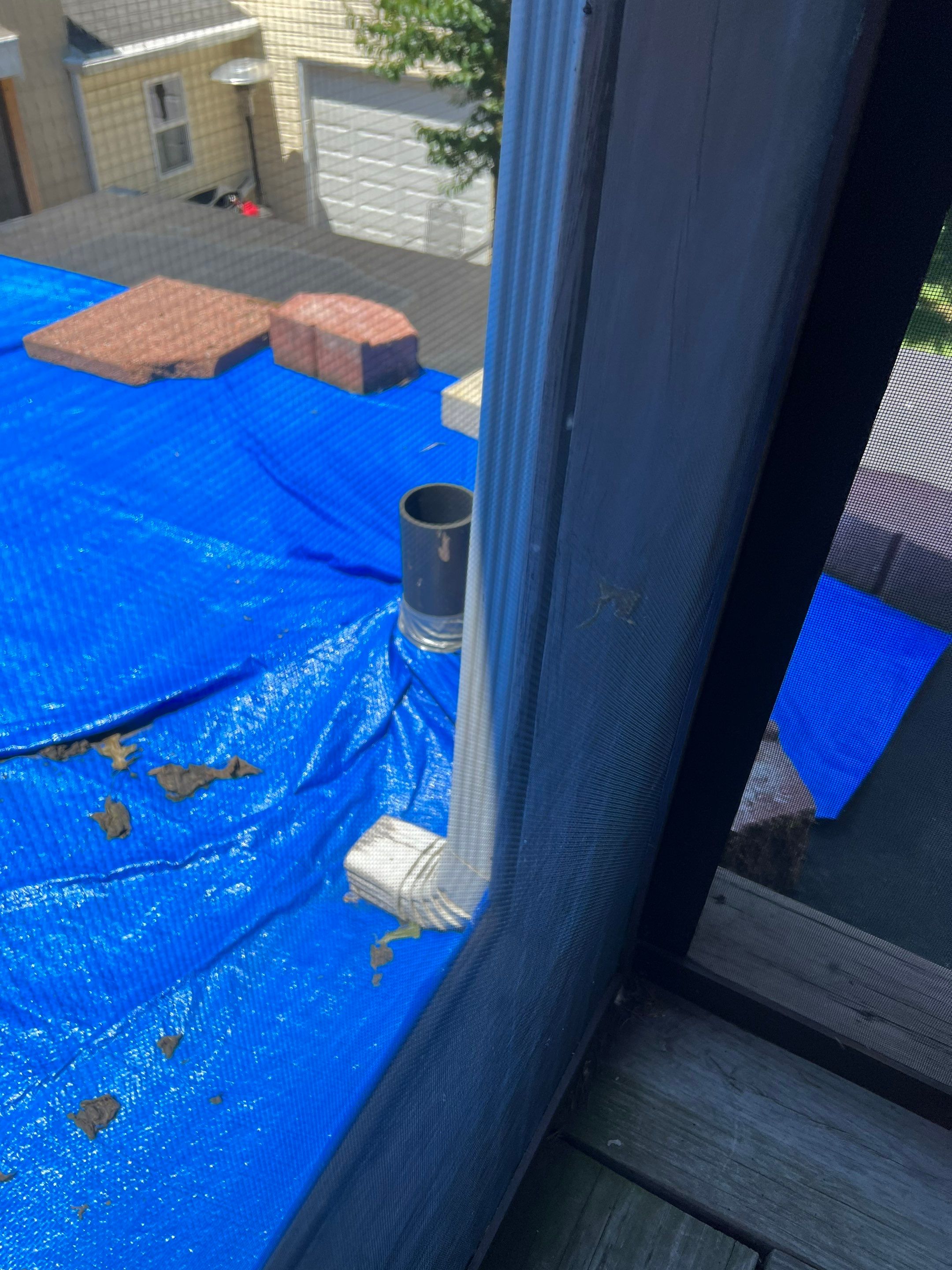 Rubber Roof and Gutter on Addition  by Secure Construction Company Inc