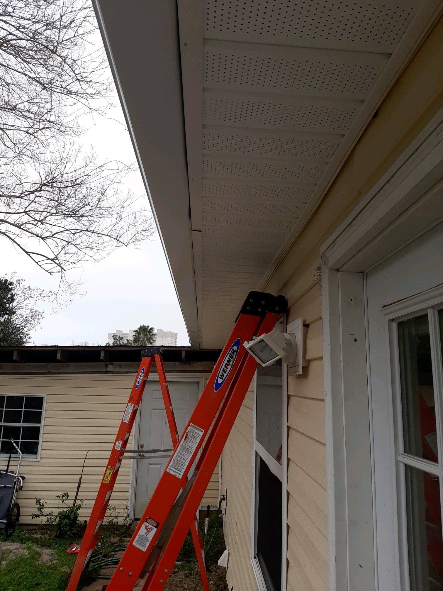 Soffit, Fascia, and Seamless Gutter Installation by Gutter Professors