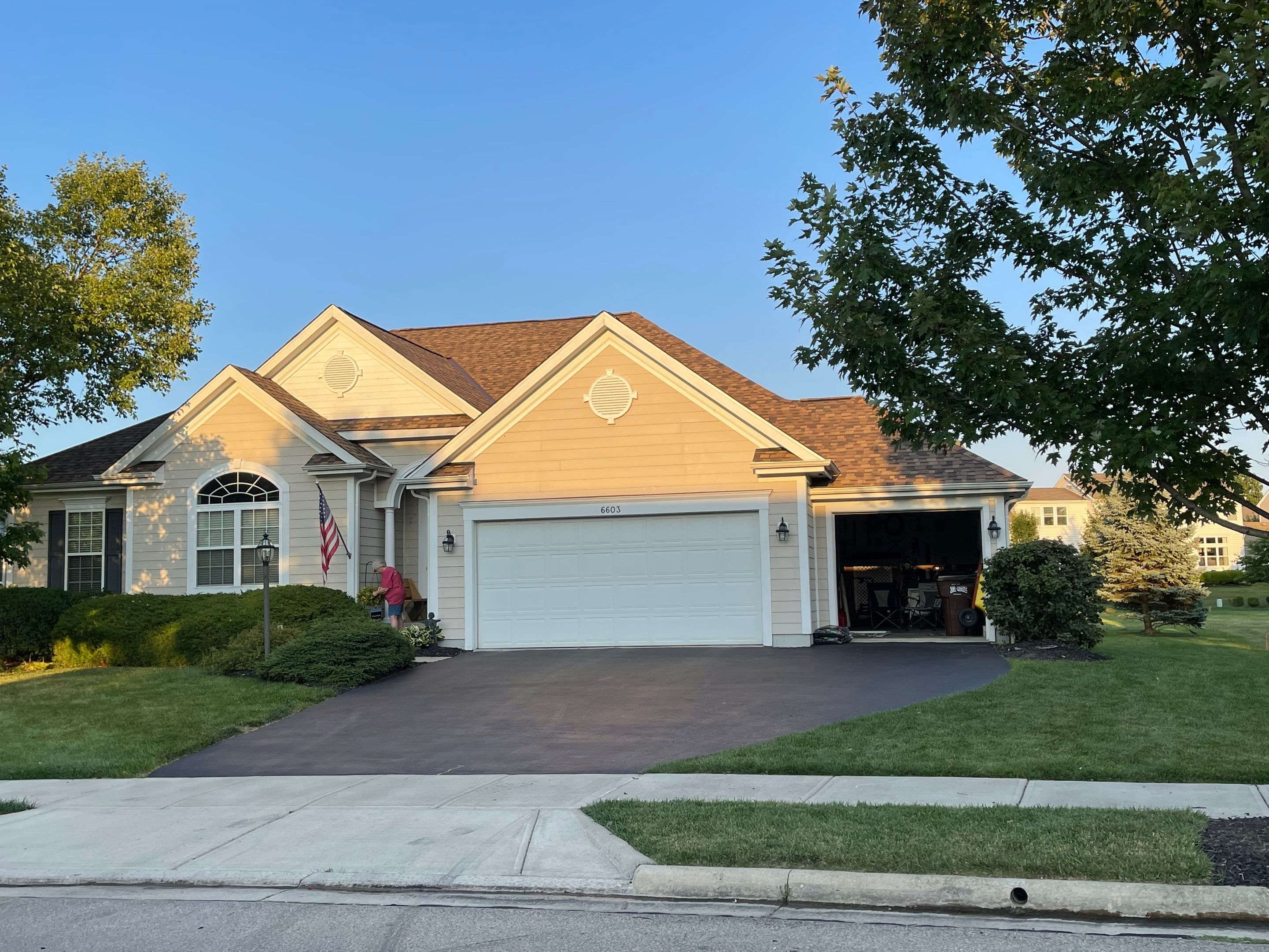 Residential Roofing Installation using IKO dimensional shingles by SOS Home Ohio 