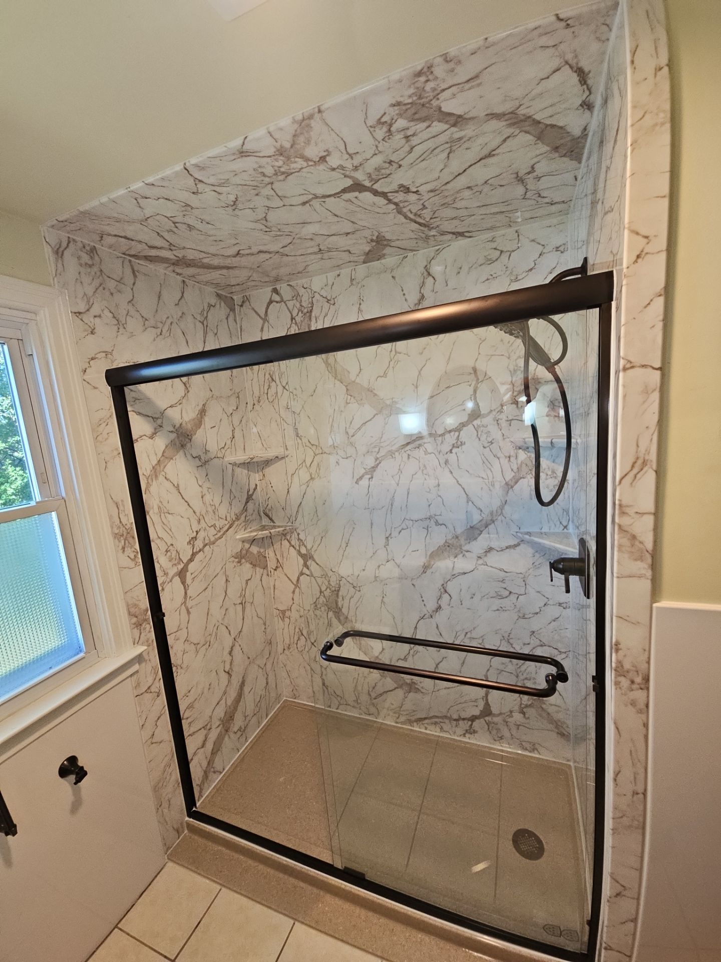 Phase II: Tuscany Marble & Tiramisu by Rome Bath Remodeling