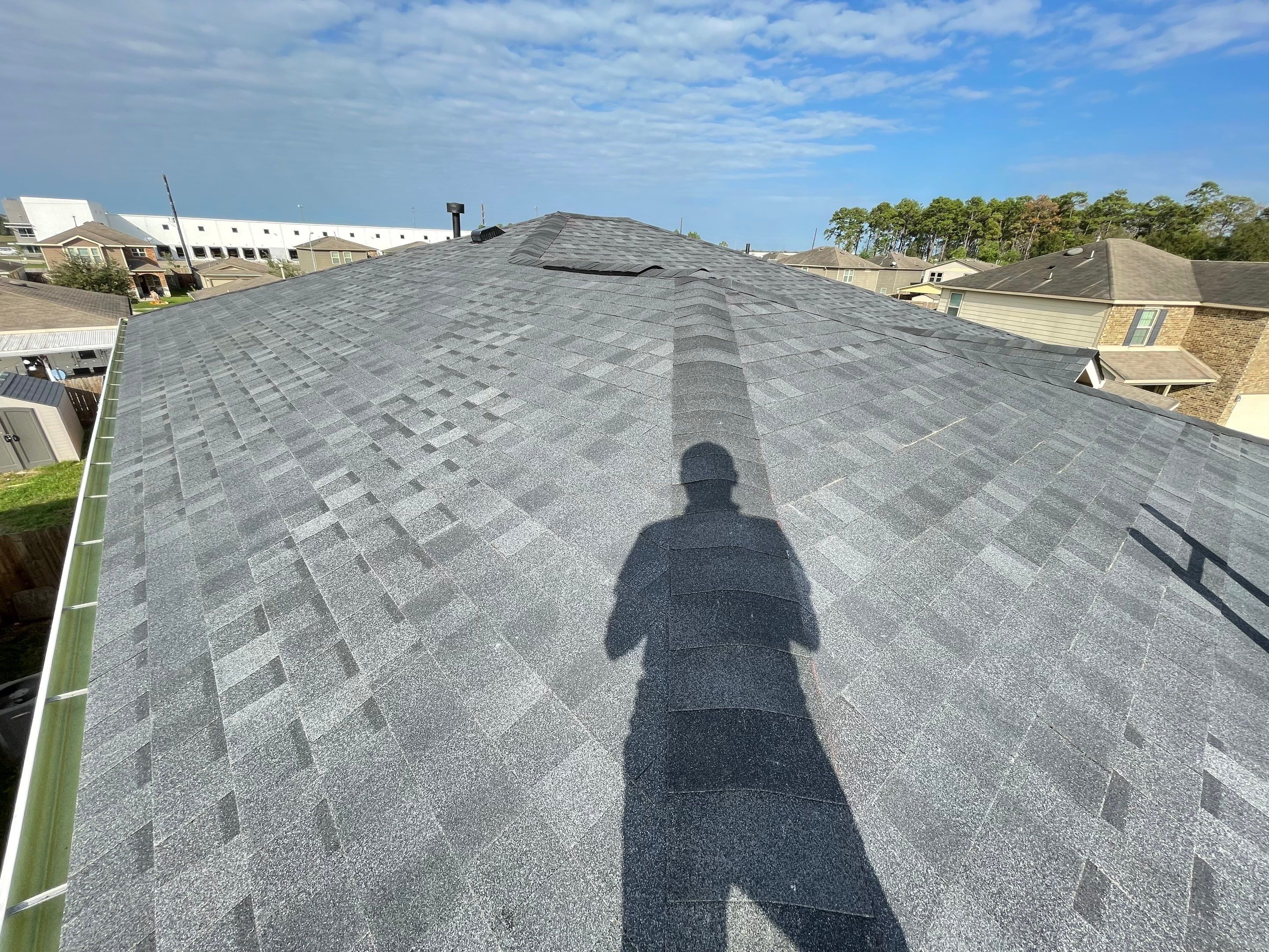 Residential Roofing Installation using Atlas ProLam® Shingles Black Shadow Color by CAP Roofing and Construction LLC