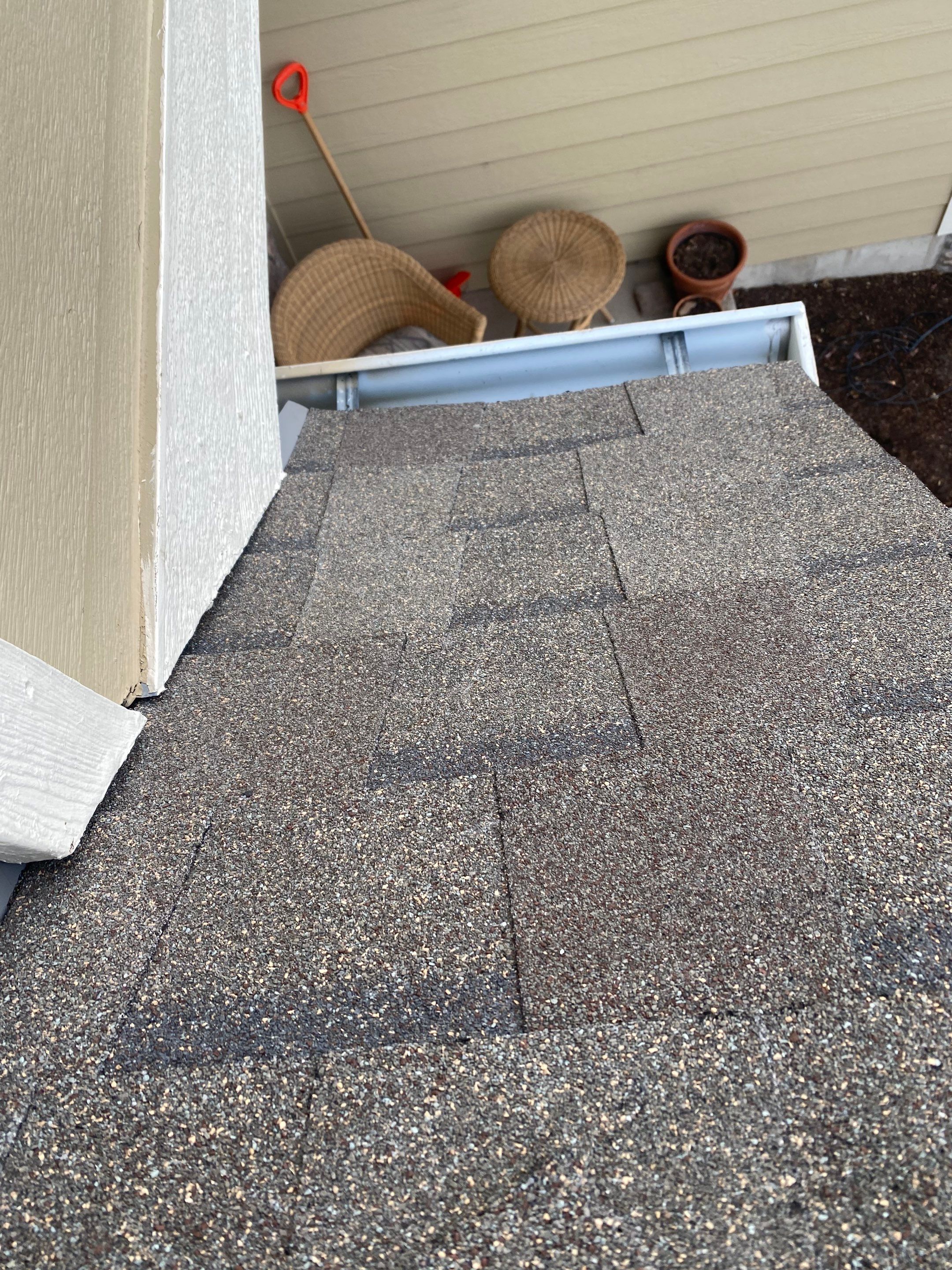 Resdiental Hail Damage Roof Replacement using Atlas Pinnacle Class 4 Impact Resistant "Weathered Wood" color by Black Belt Roofing