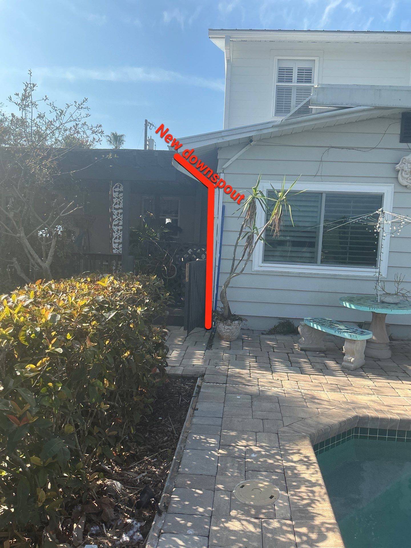 Fascia Installation and New Gutters and Downspouts in Sarasota FL by Gutter Professors