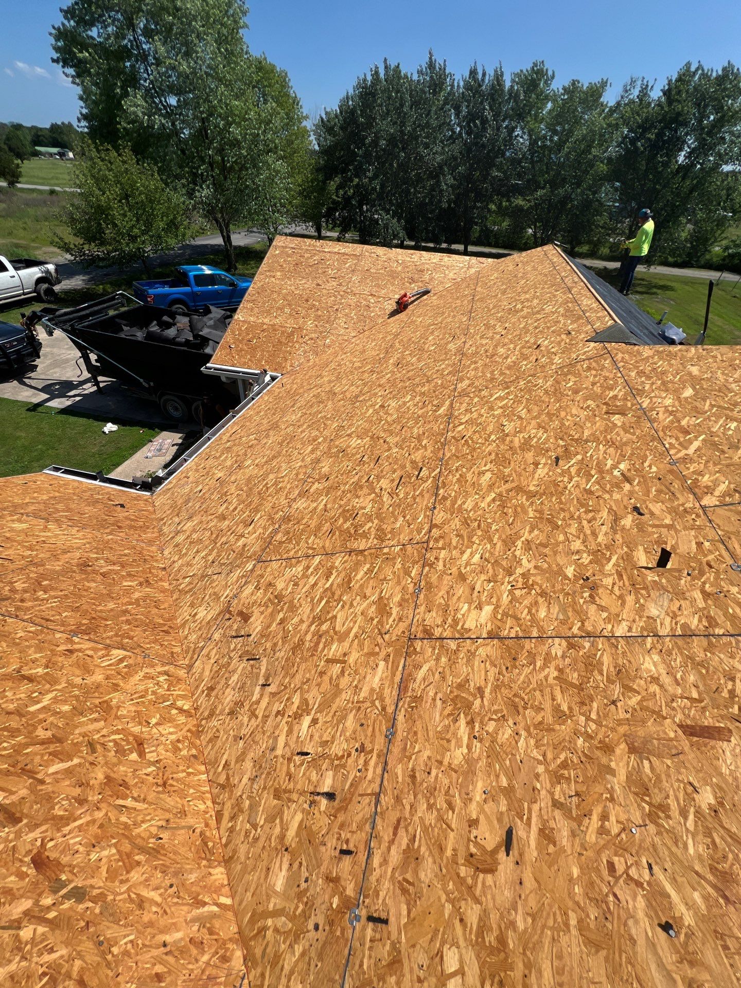 Roof replacement in Panama, OK by In & Out Construction & Remodeling, LLC