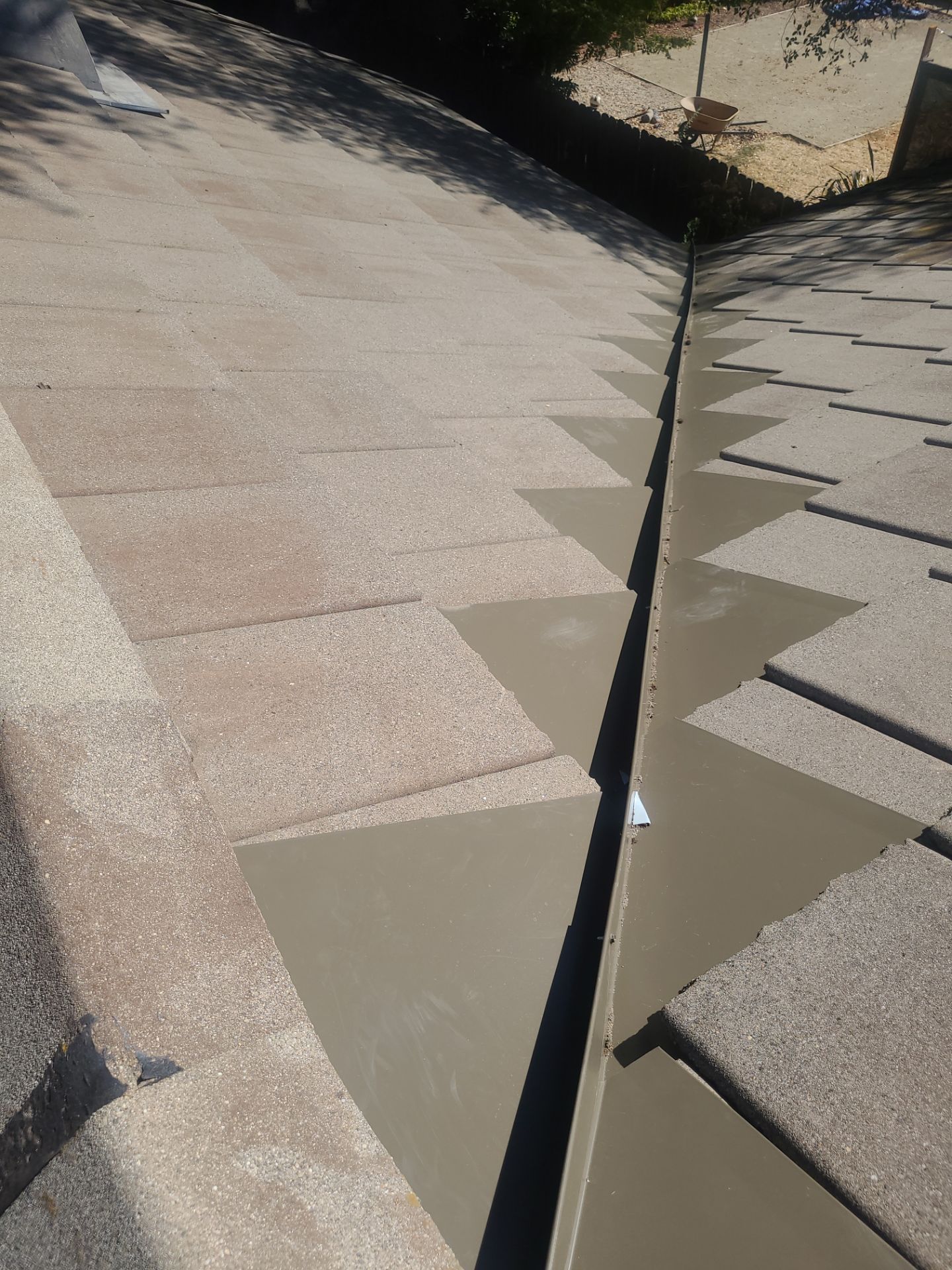 Roof Restore using Valley Armor and Tile Roof Cleaning by Byers Enterprises 