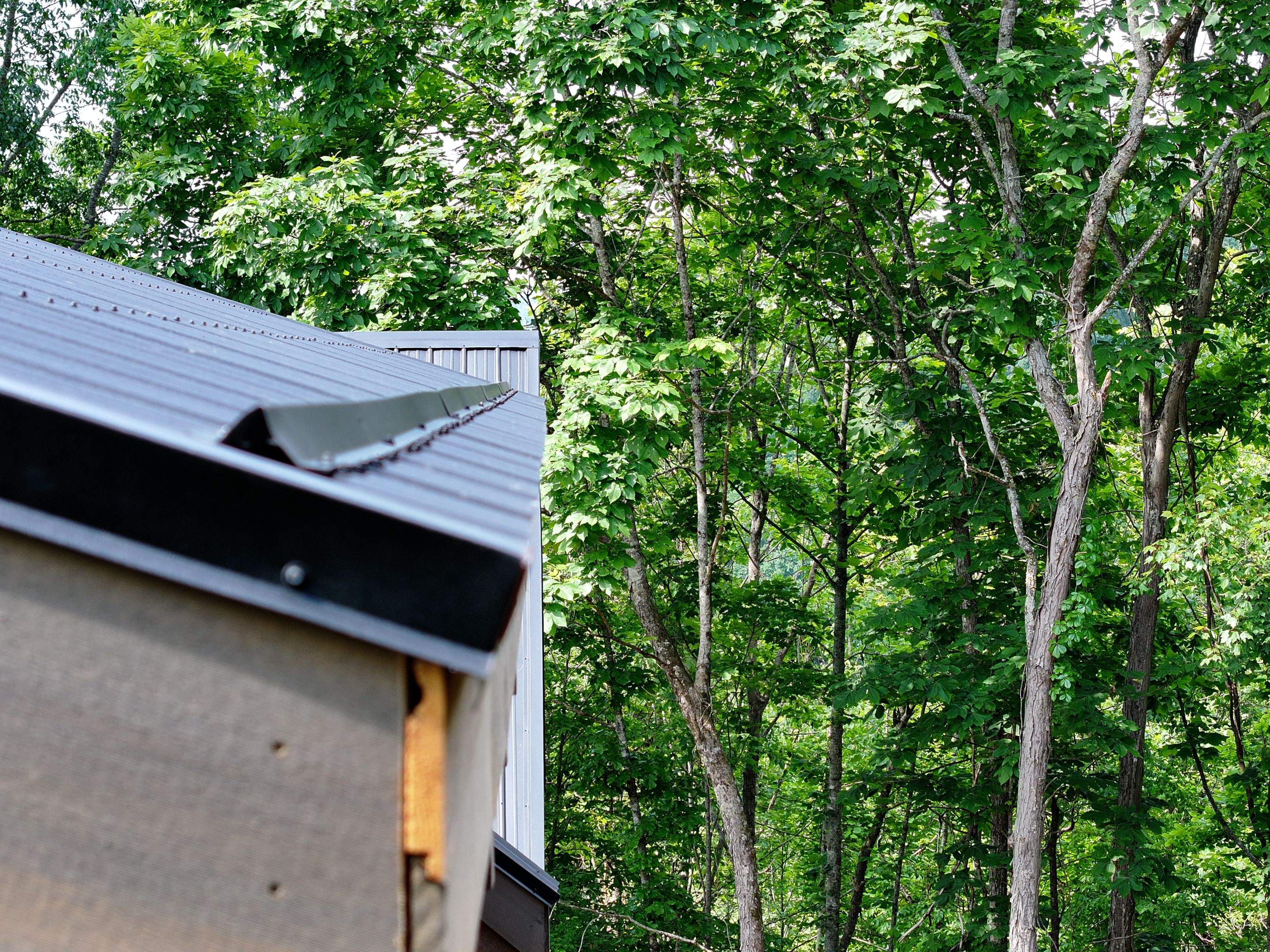 Textured Black AG Panel by Omnia Roofing