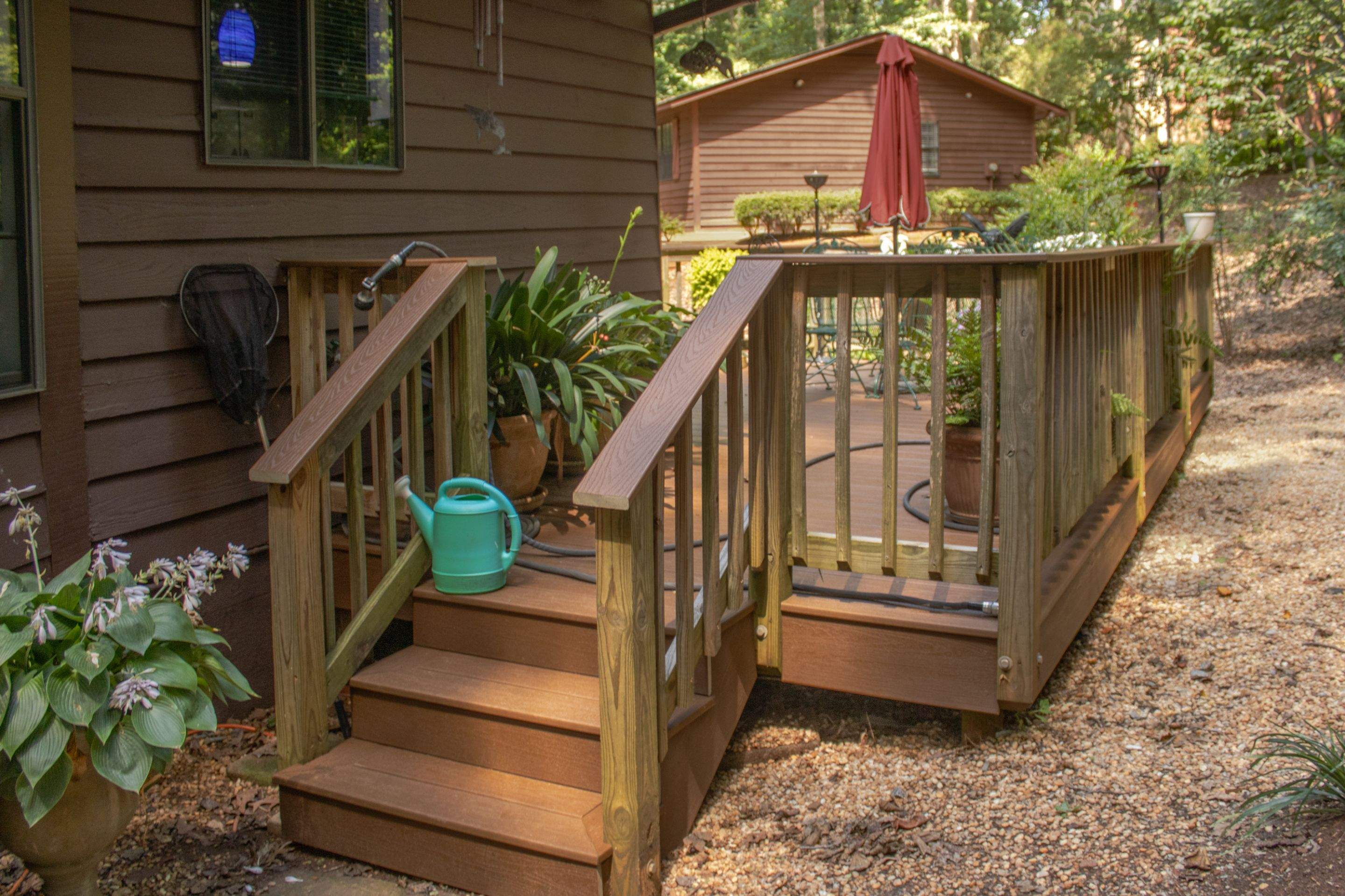 Lawrenceville, GA Deck Resurface using Trex Enhance Basic Series Decking by Nelson Exteriors