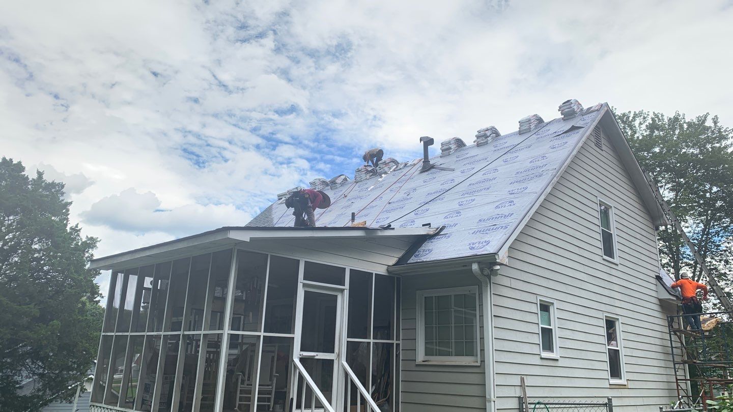 Project in Cartersville by Aultman Roofing