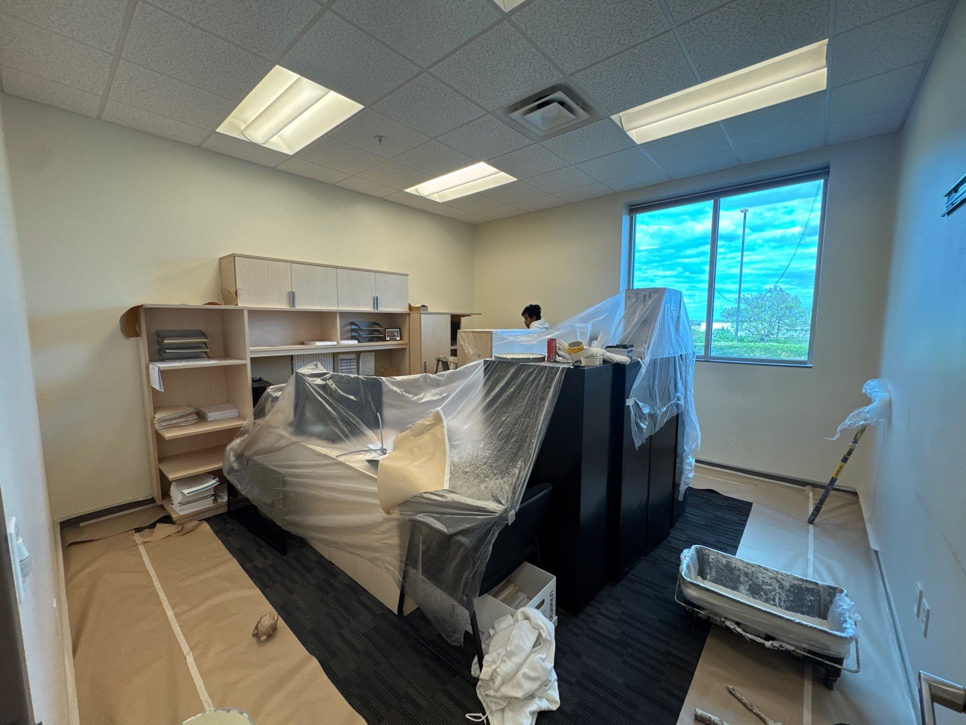Commercial Interior Repaint  by Midwest Paint LLC