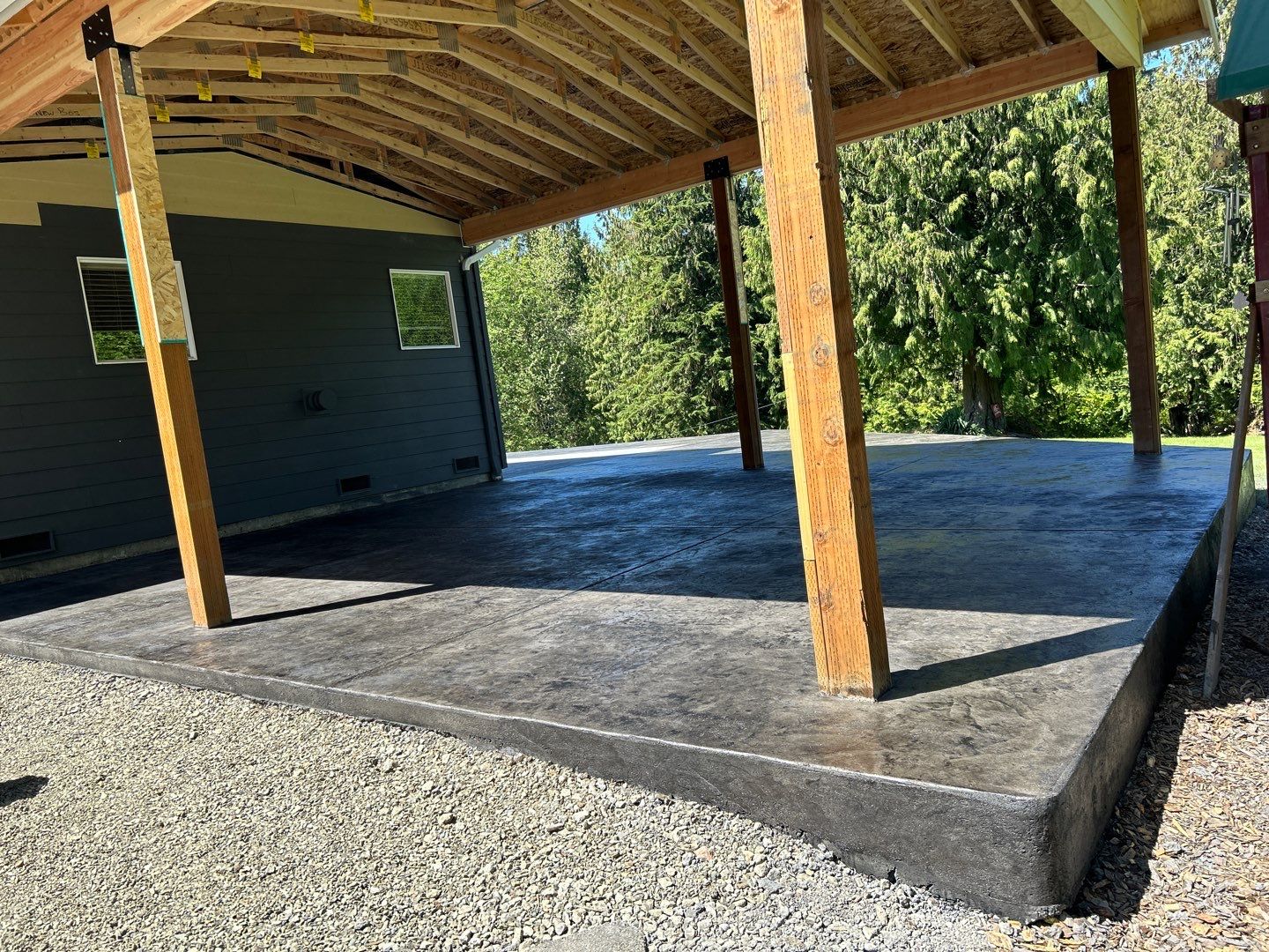 Ty | Concrete Patio by Jireh Asphalt & Concrete Inc 